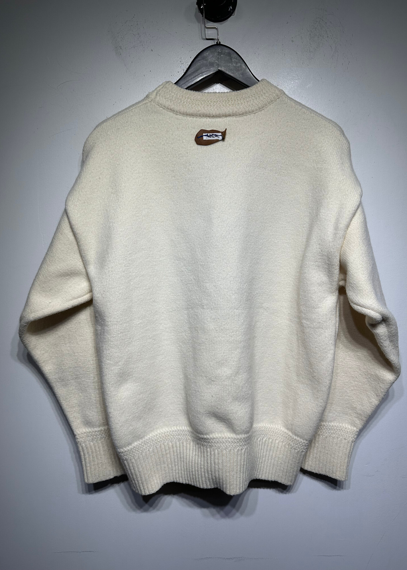 Ader Error Cat Patch Knit Sweater Masc L