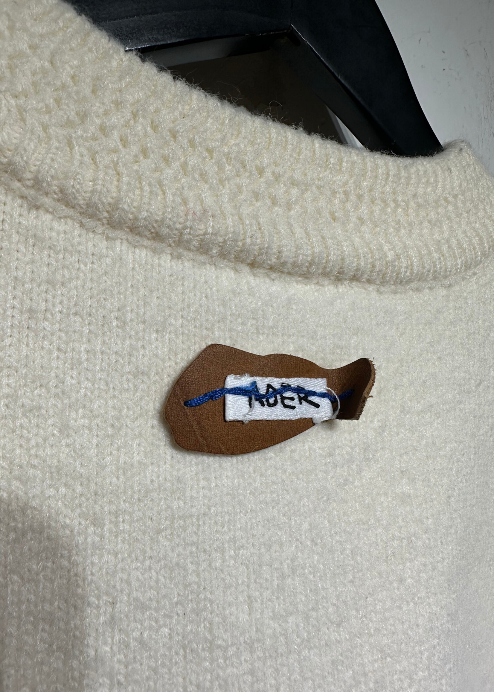 Ader Error Cat Patch Knit Sweater Masc L