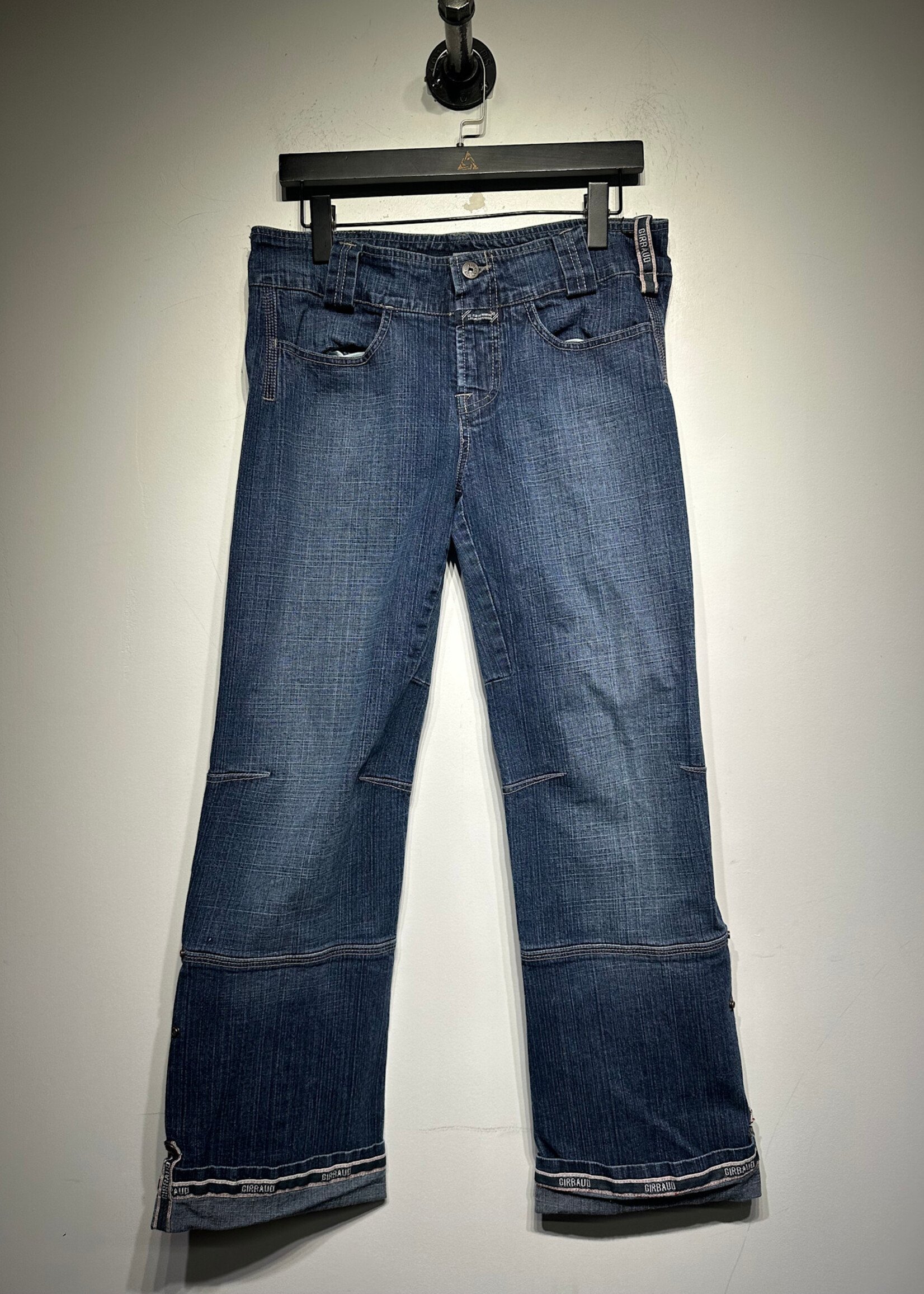 Girbaud Folding Cuff Low Rise Jeans Fem 30