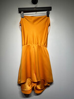 Meshki NWT Orange Kelsey Cowl Neck Playsuit S