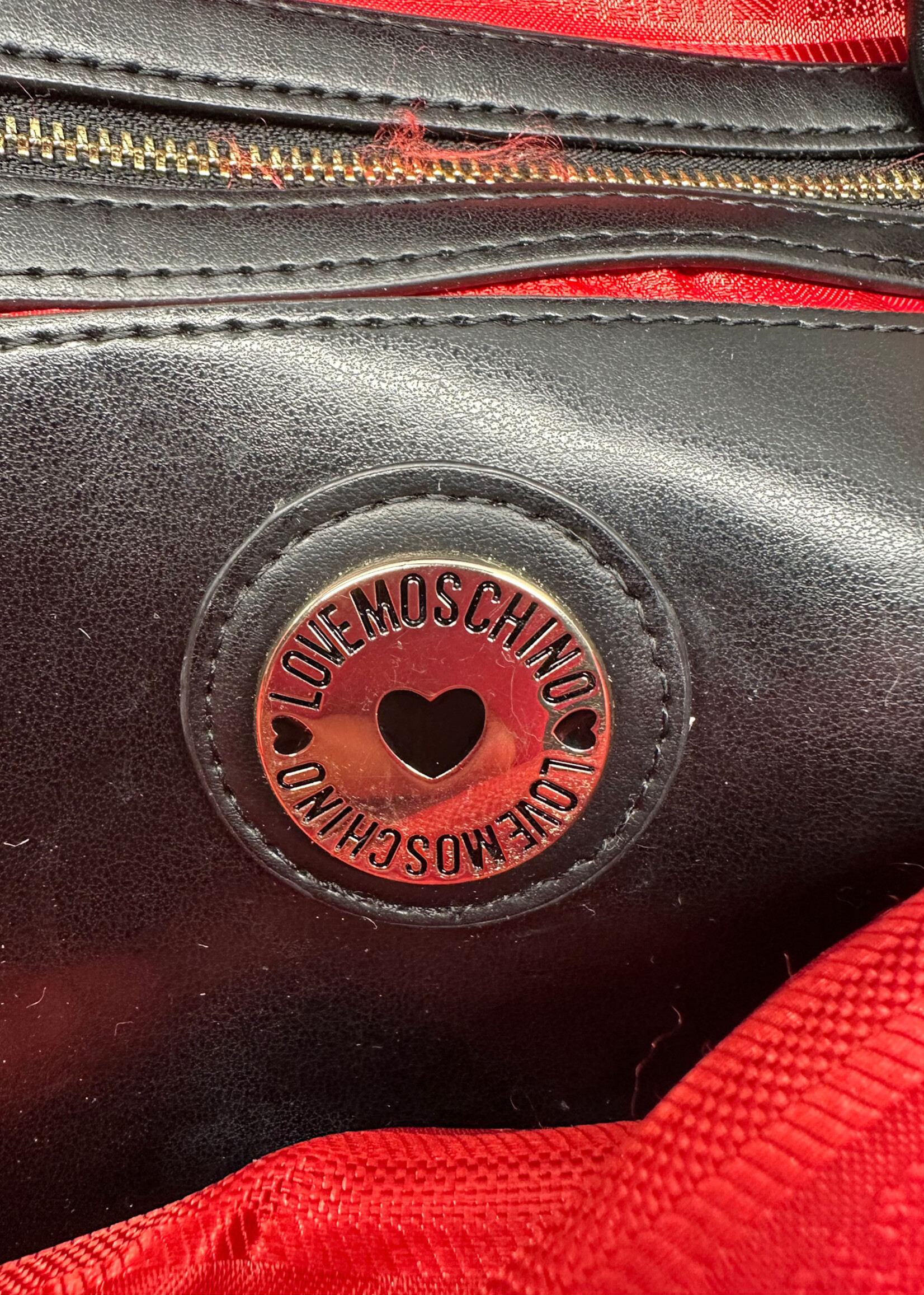 Love Moschino Faux Leather Backpack