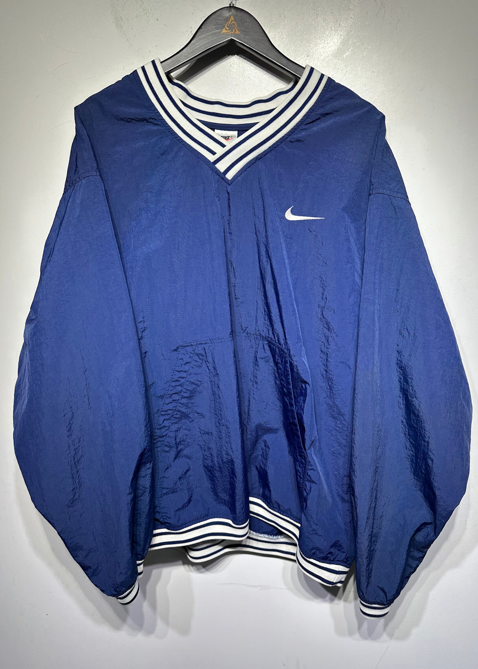 Vintage Nike Navy Blue Nylon Pullover XL