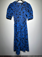 Desigual NWT Blue Black Floral Dress S