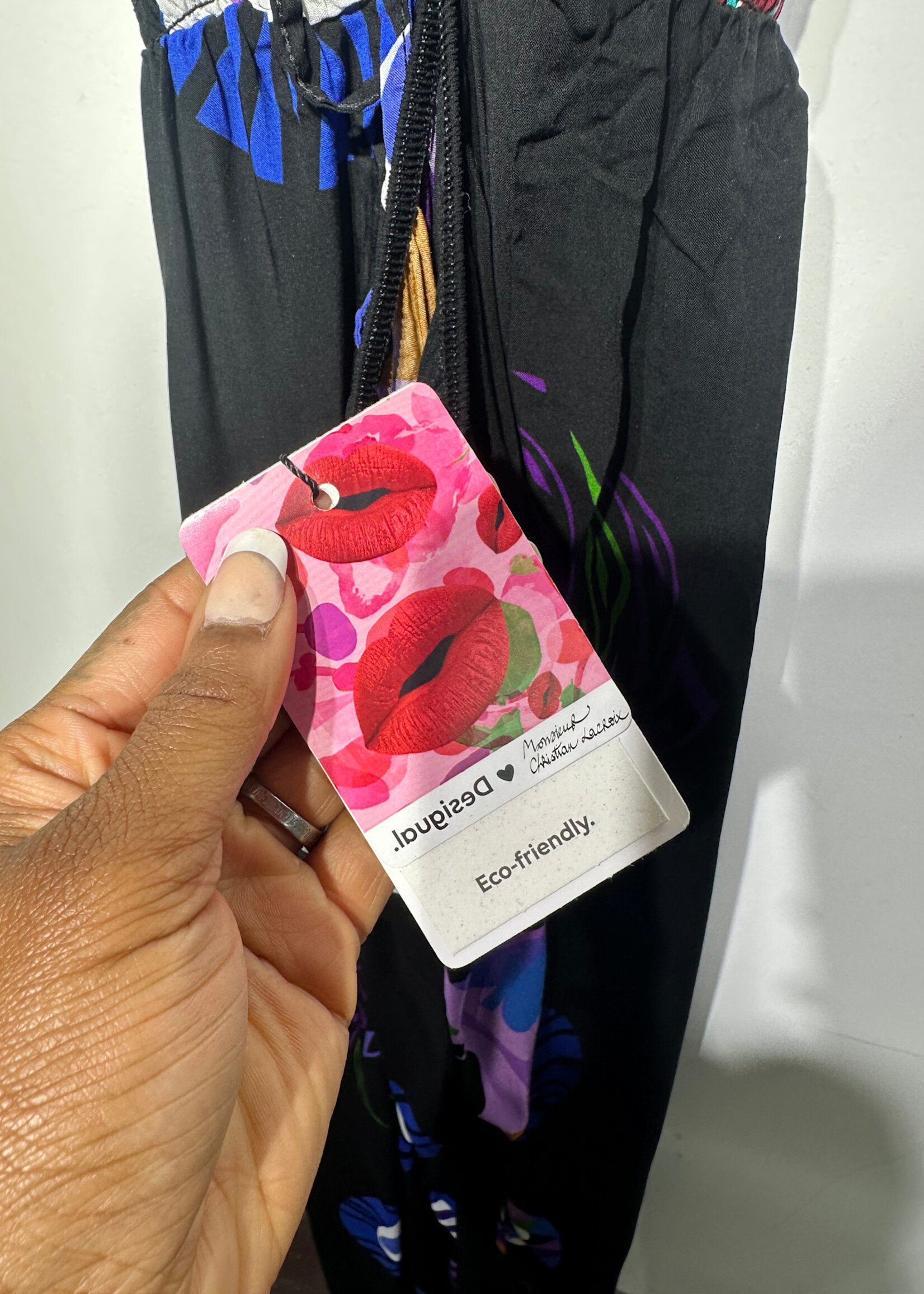 Desigual NWT Abstract Print Jumpsuit S