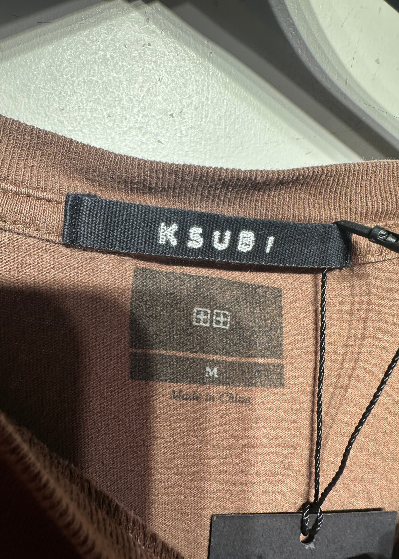 Ksubi Brown Crop Fit Tee As Is M