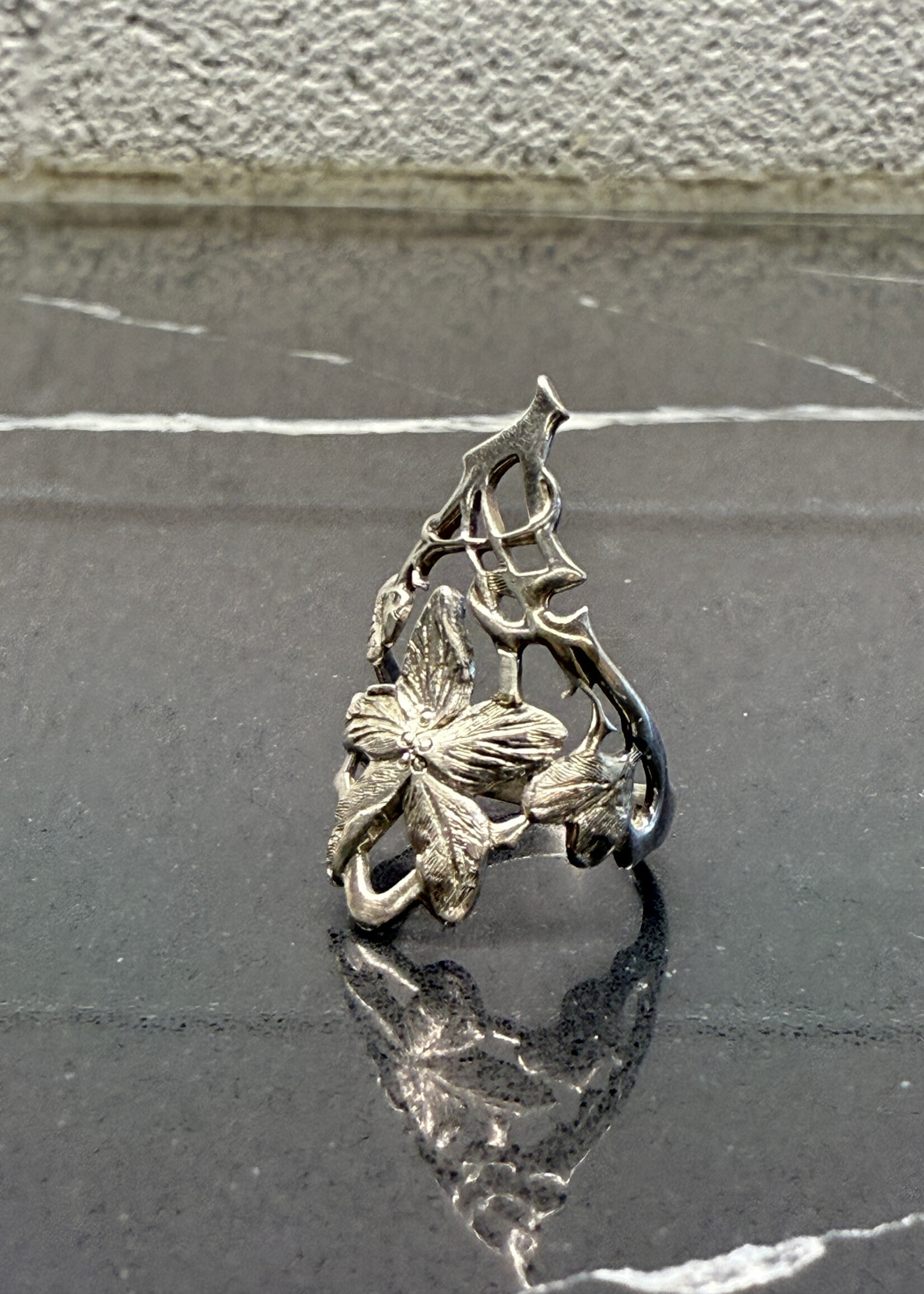 .925 Flower Ring 7
