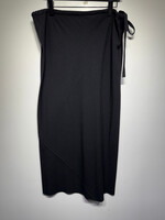 Ann Demeulemeester Black Tie Maxi Skirt 34"