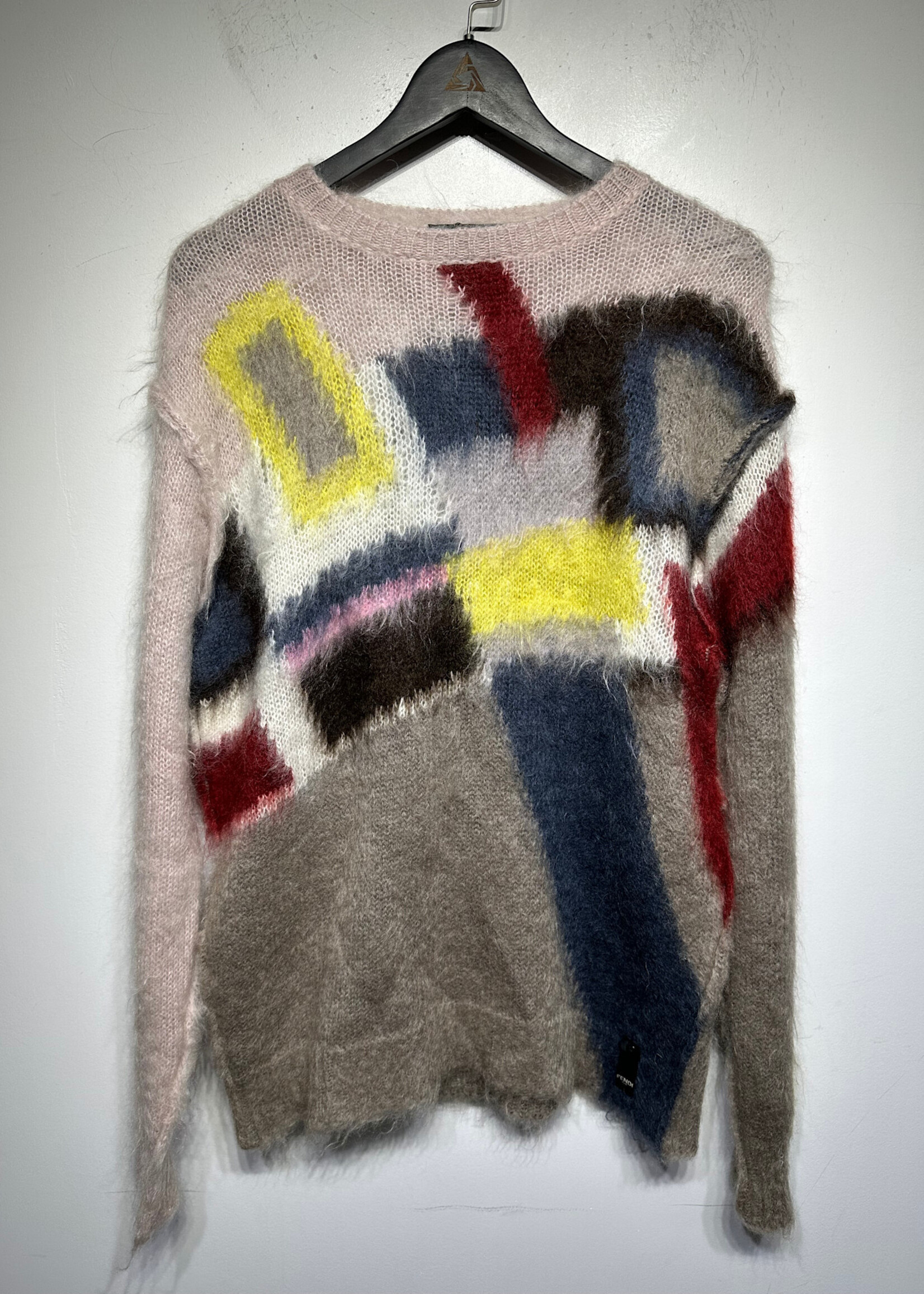 Fendi Mohair Printed Sweater 46/M