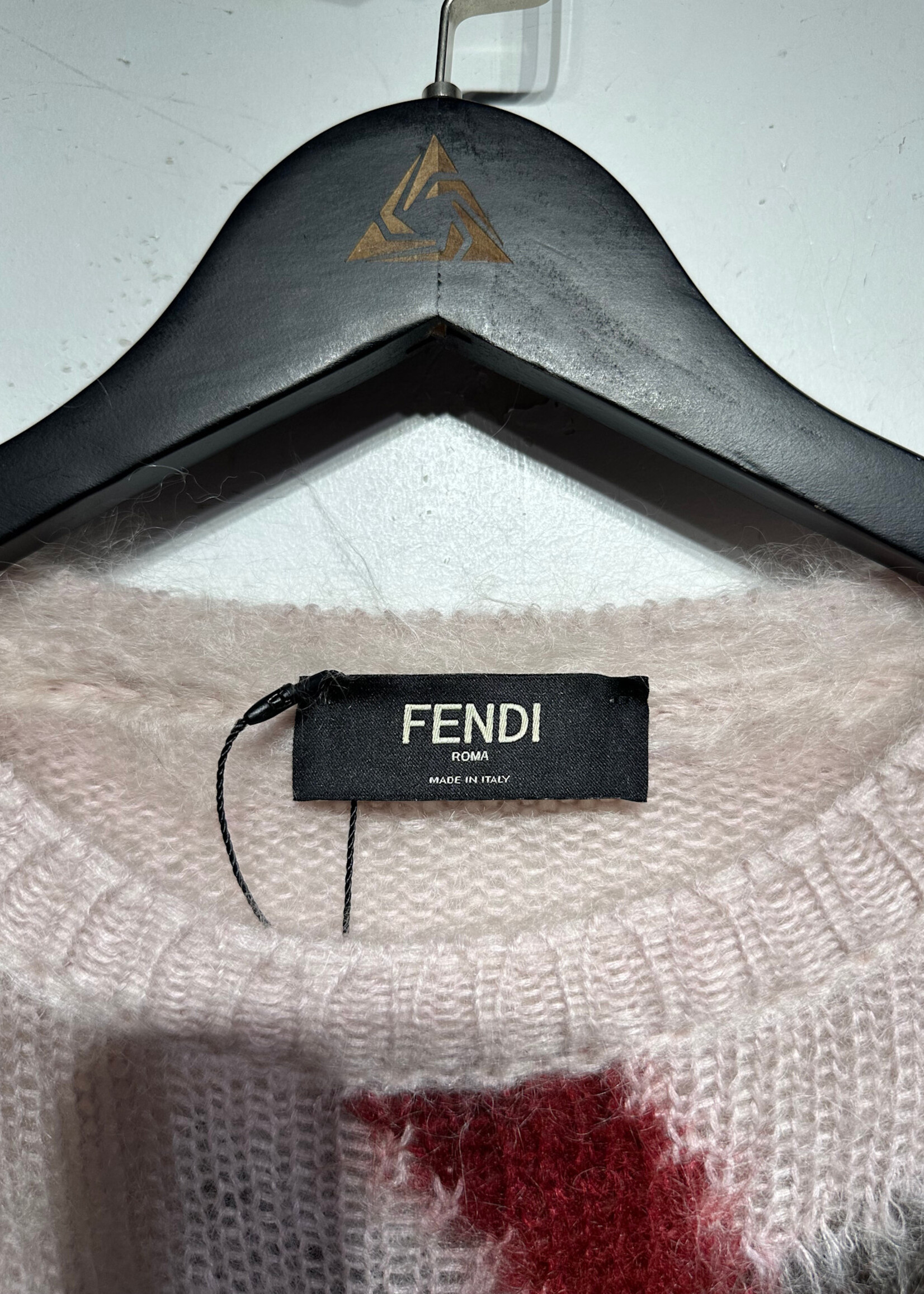 Fendi Mohair Printed Sweater 46/M