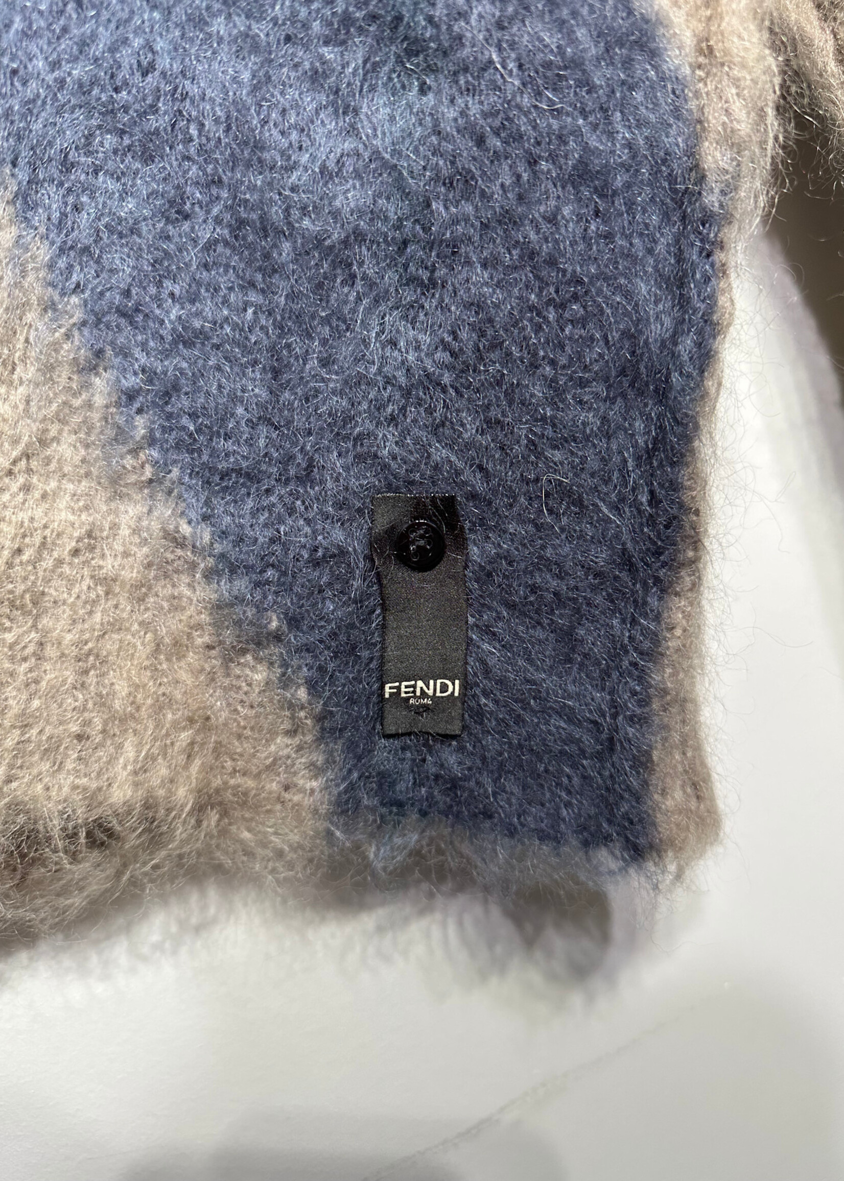 Fendi Mohair Printed Sweater 46/M