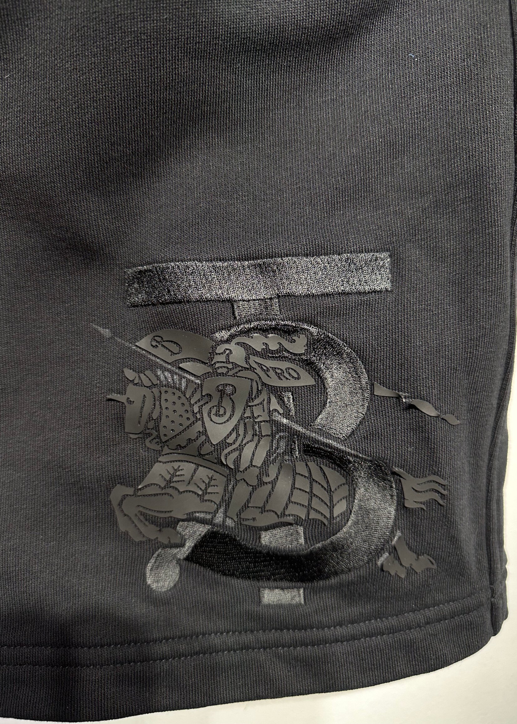 Burberry Black Cotton Stretch Shorts As Is S 28-32"