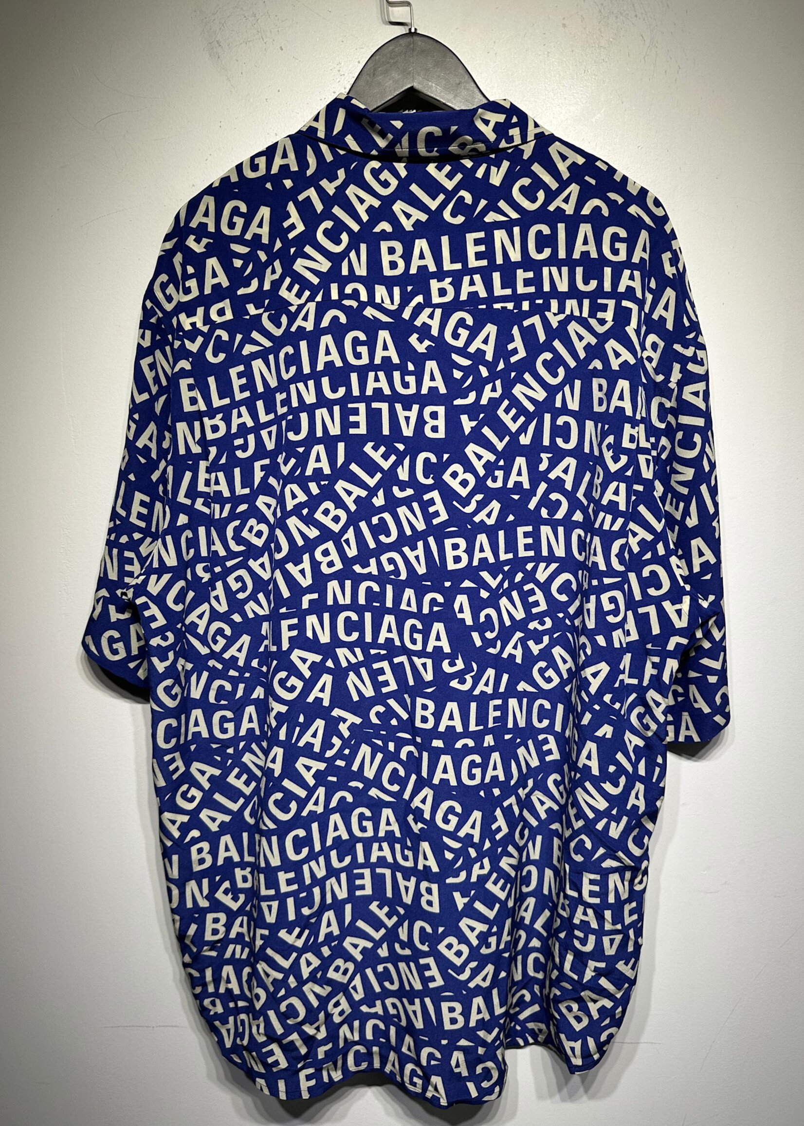 Balenciaga AOP Silk B/U 38/ Fits XXL AS IS