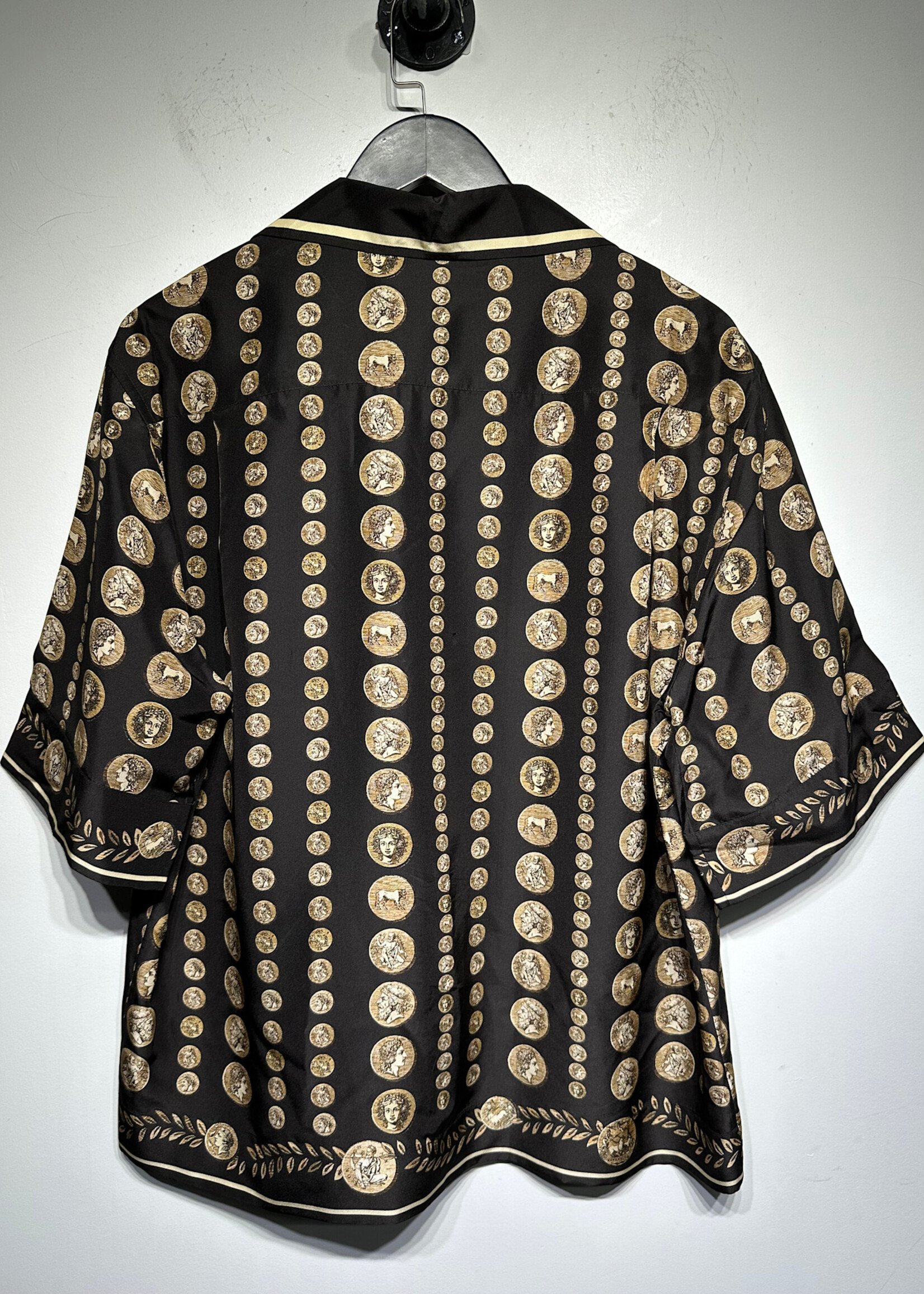 Dolce & Gabbana Brown Silk Coin B/U 39/M