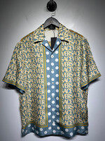 Versace Silk Baroque/Polka Dot B/U As Is 46/M