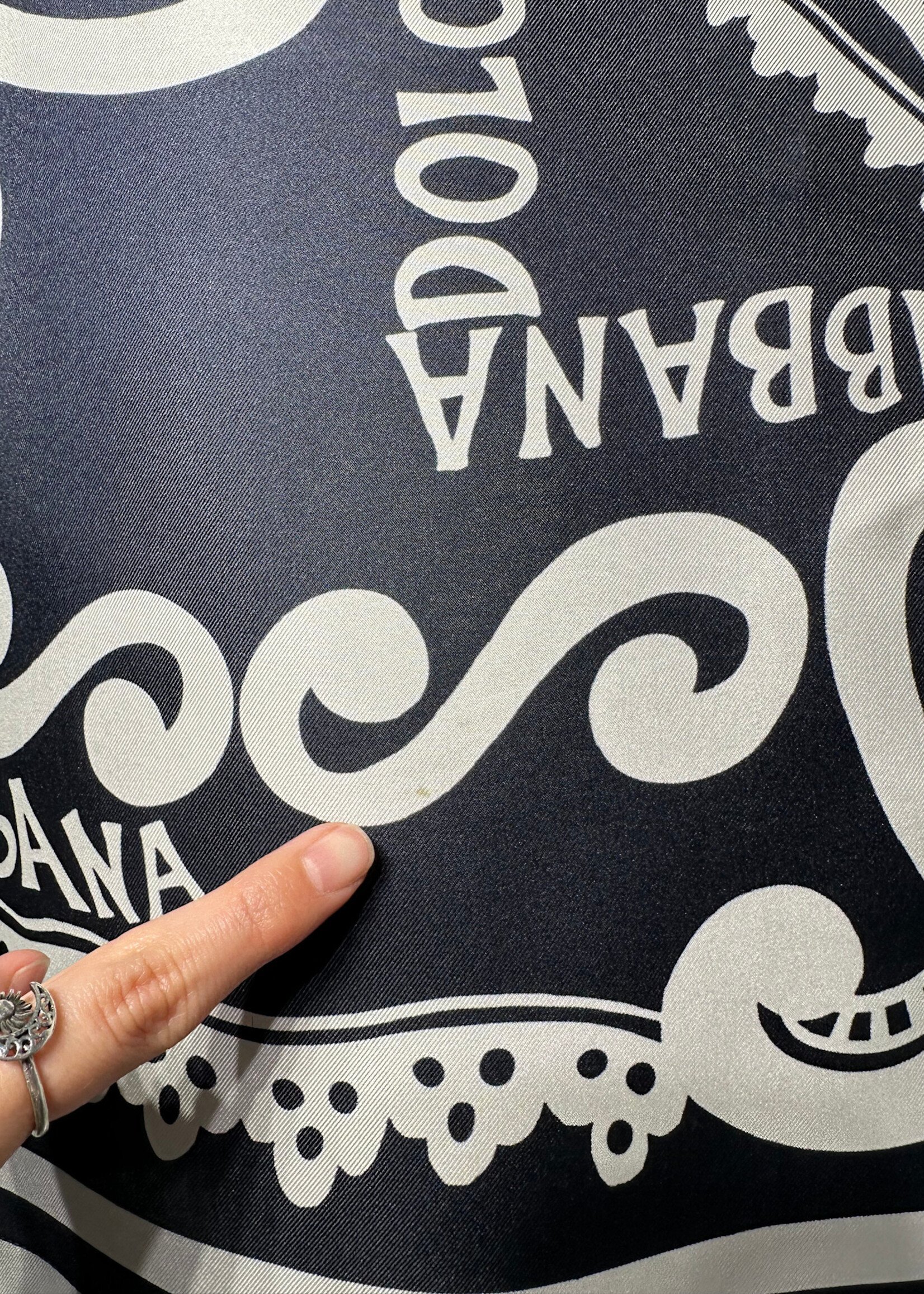 Dolce & Gabbana Printed Silk Shorts As Is 50/31-36"