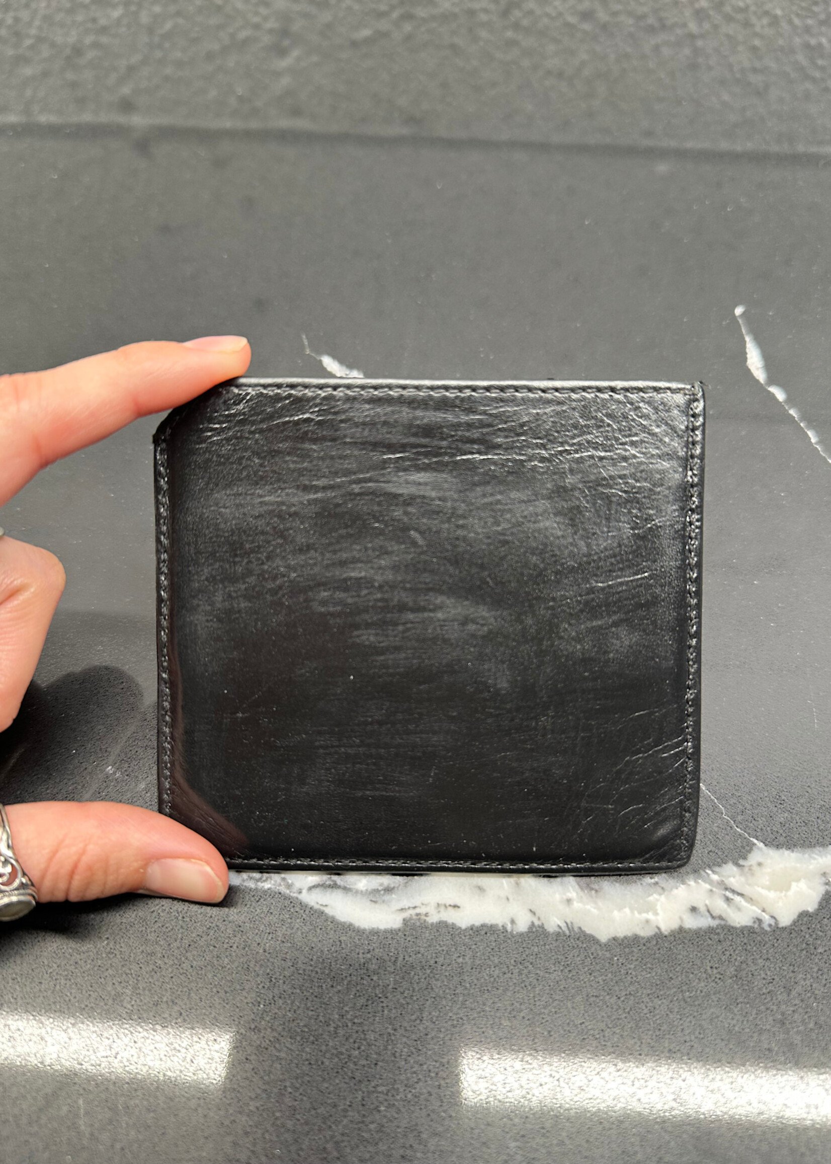 Saint Laurent Leather Card Holder
