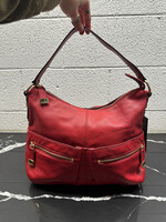Micheal Kors Red Leather Purse OS