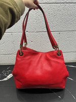 Micheal Kors Dark Red Leather Purse OS
