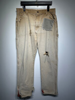 Dickies Reworked Tan Patch Pants Fits Masc 35