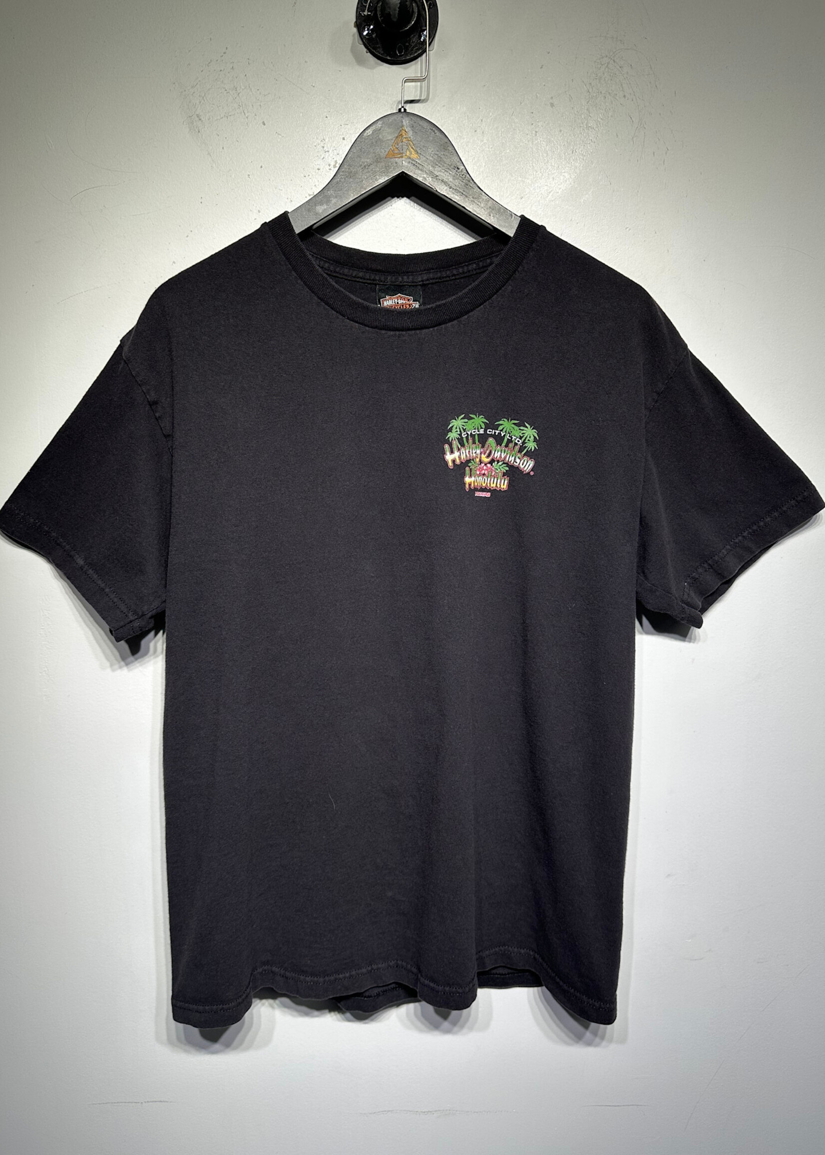 Harley Honolulu Black Tee M