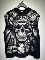 Liquid Blue Skeleton AOP Cutoff XXL