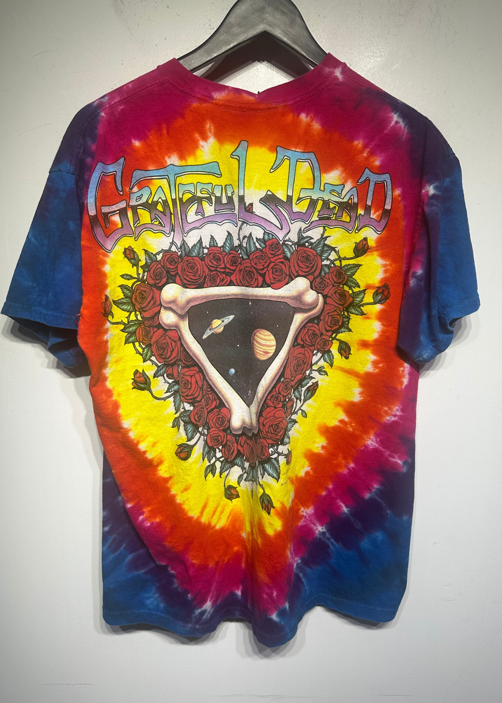 Grateful Dead Tie Dye Steal Your Face Tee Masc L