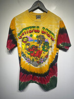 Grateful Dread Rasta Bear Tie Dye Tee Masc M