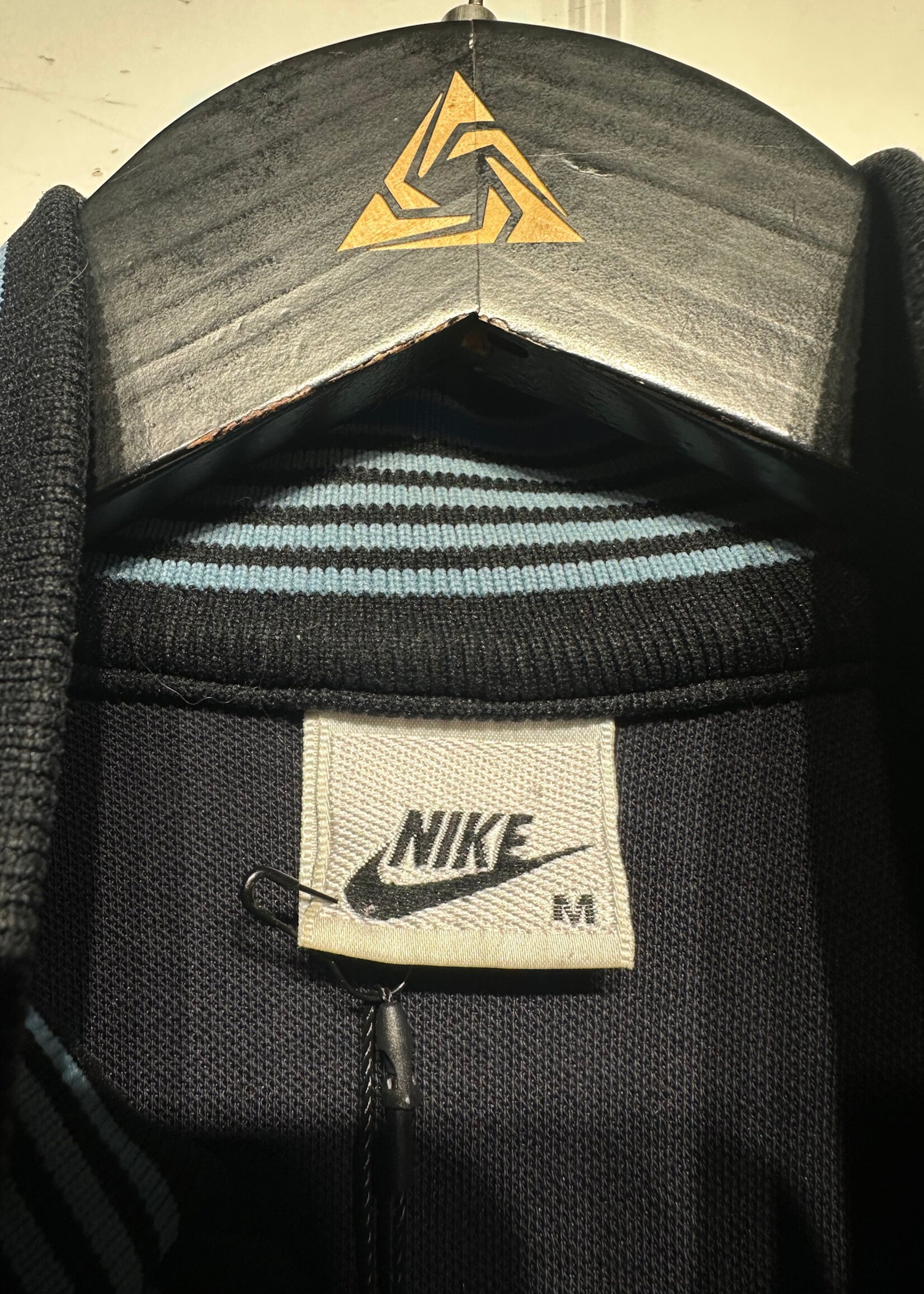 1989 Nike Pedal Black Track Jacket M