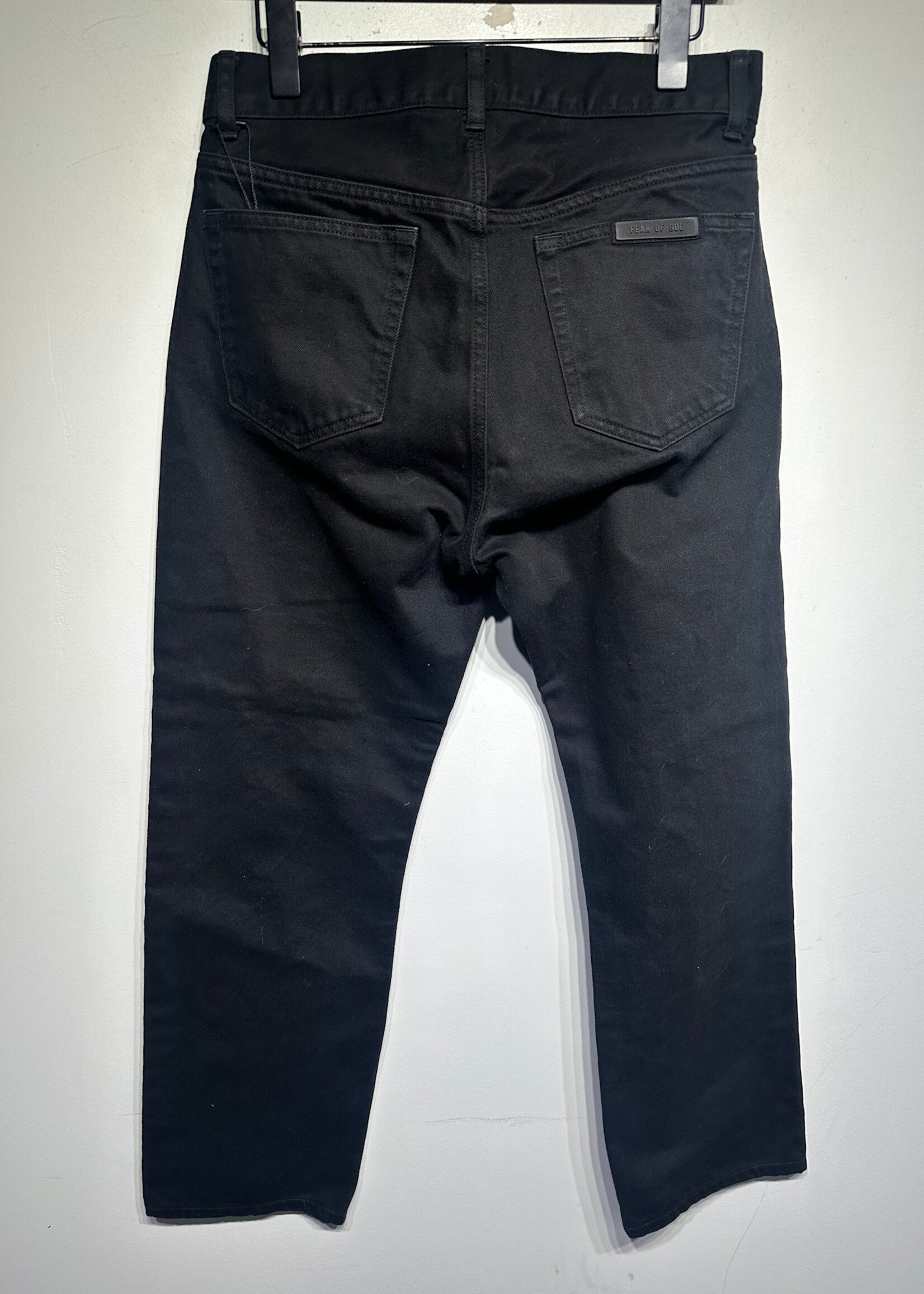 FOG Essentials Black 5 Pocket Jean Unisex 28