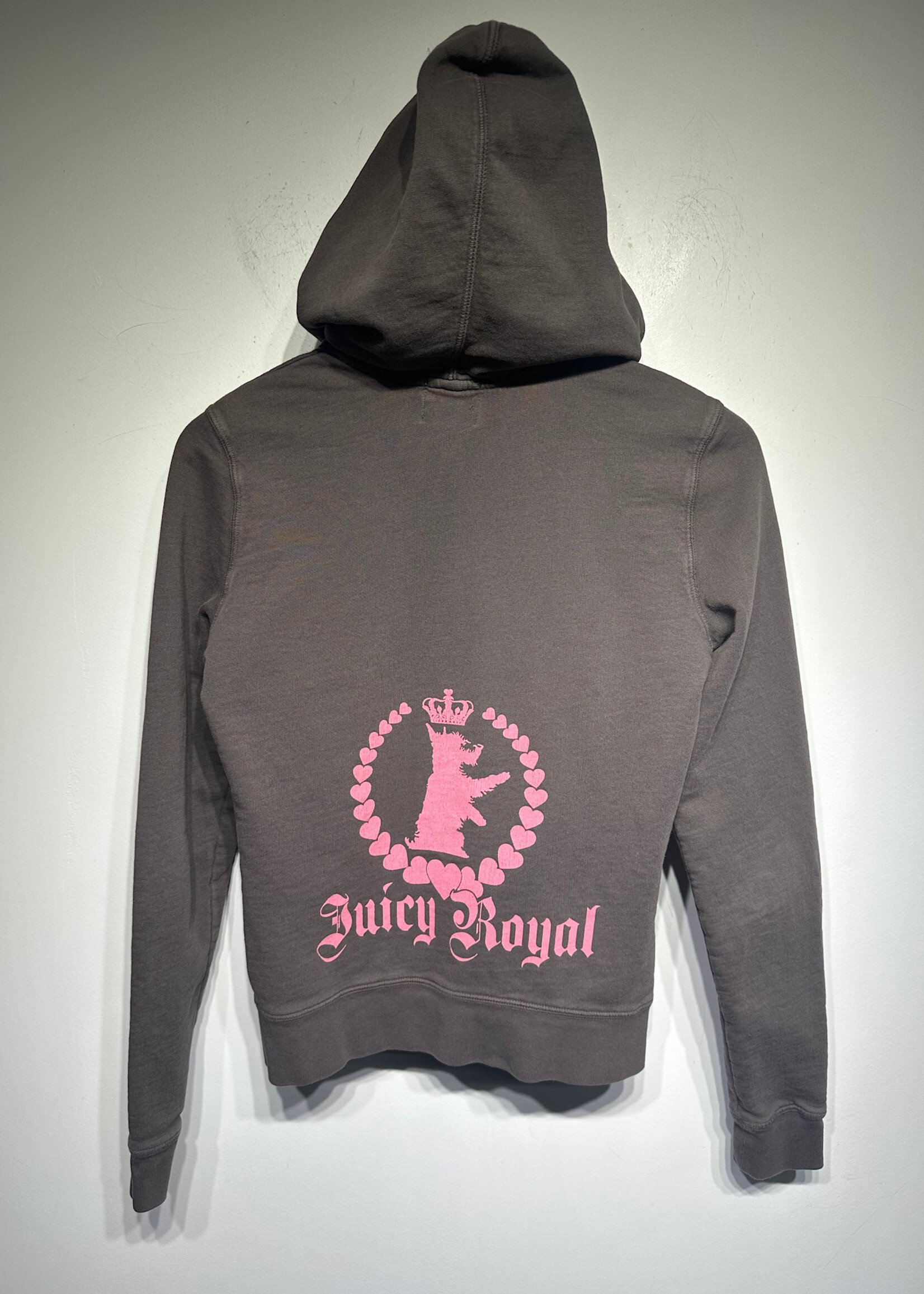 Juicy Couture Y2K Brown Pink Track Jacket L