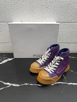 JW Anderson Purple Leather/Canvas Hi-Tops Masc 7