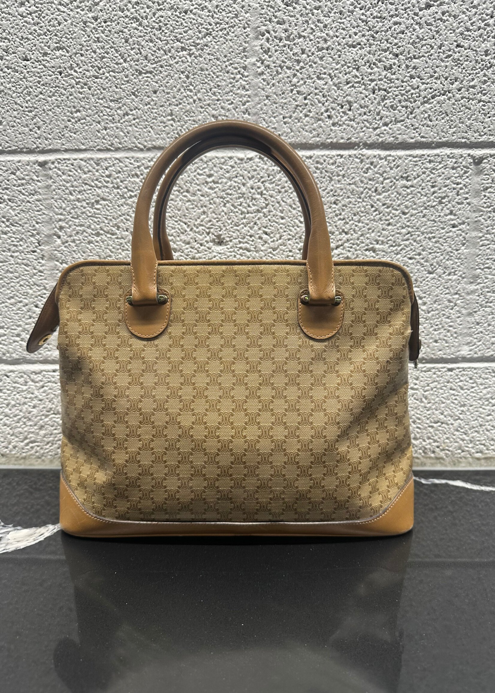 Celine Vintage Macadam Monogram Purse