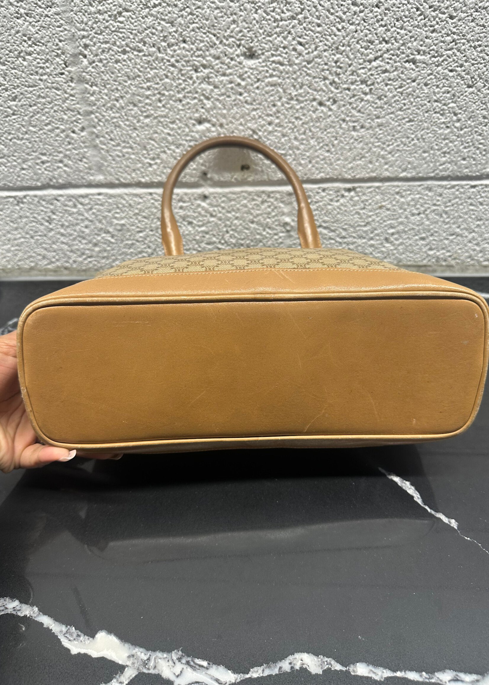 Celine Vintage Macadam Monogram Purse