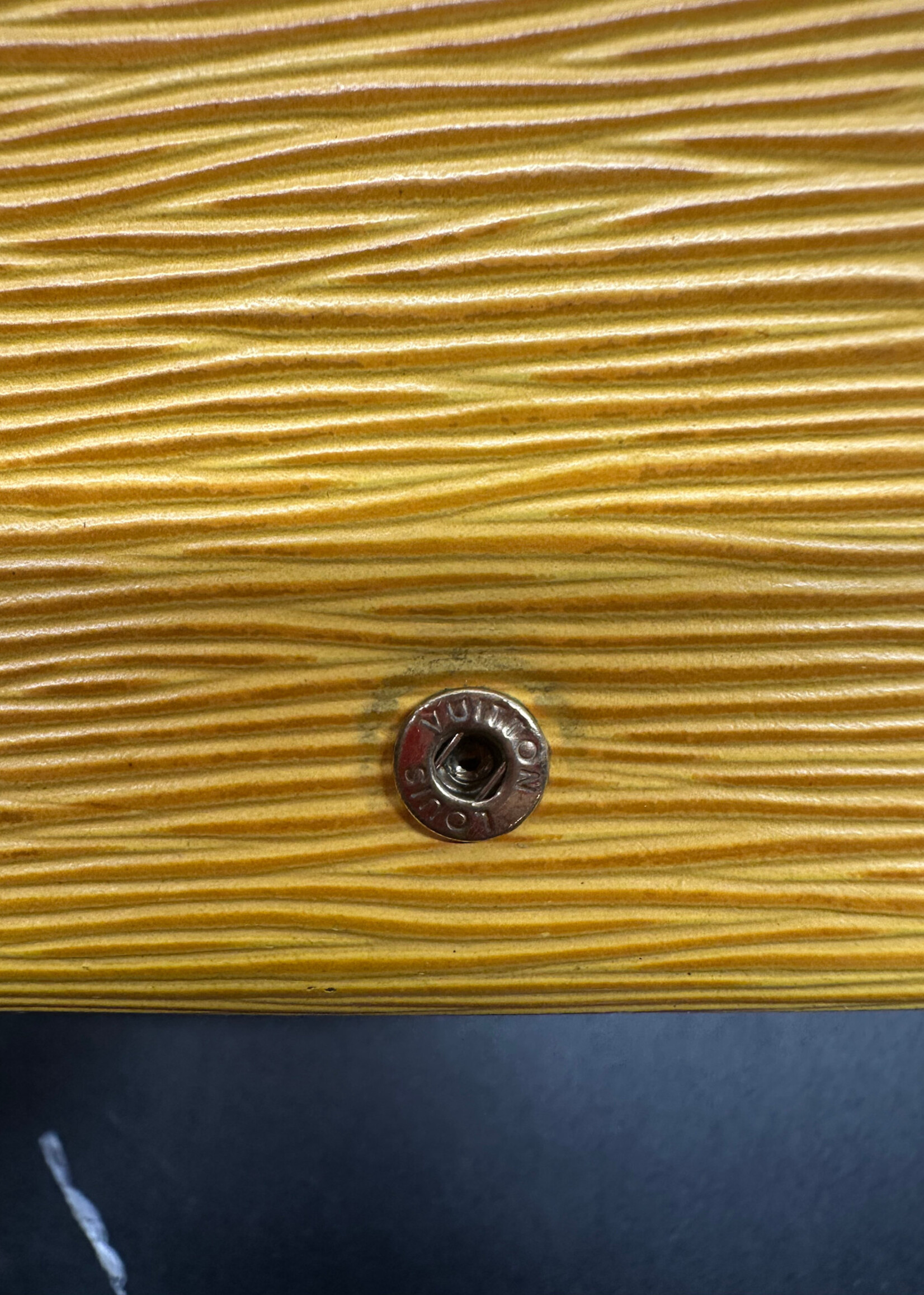 Louis Vuitton Yellow "Sarah Wallet" OS AS IS