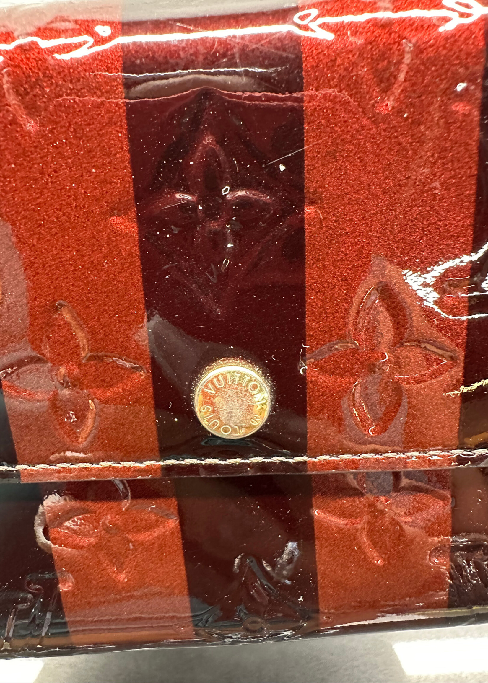 Louis Vuitton Alma Patent Leather Long Wallet OS