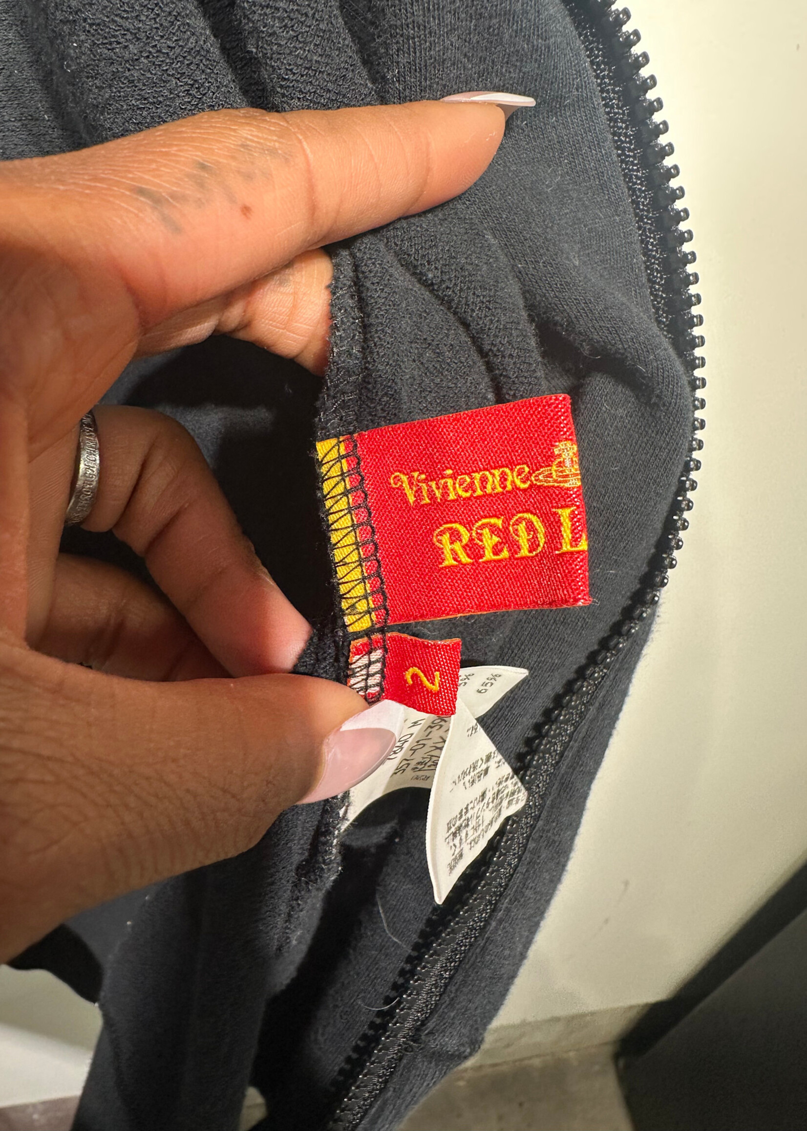 Vivienne Westwood Black Short Sleeve Jacket Fem M