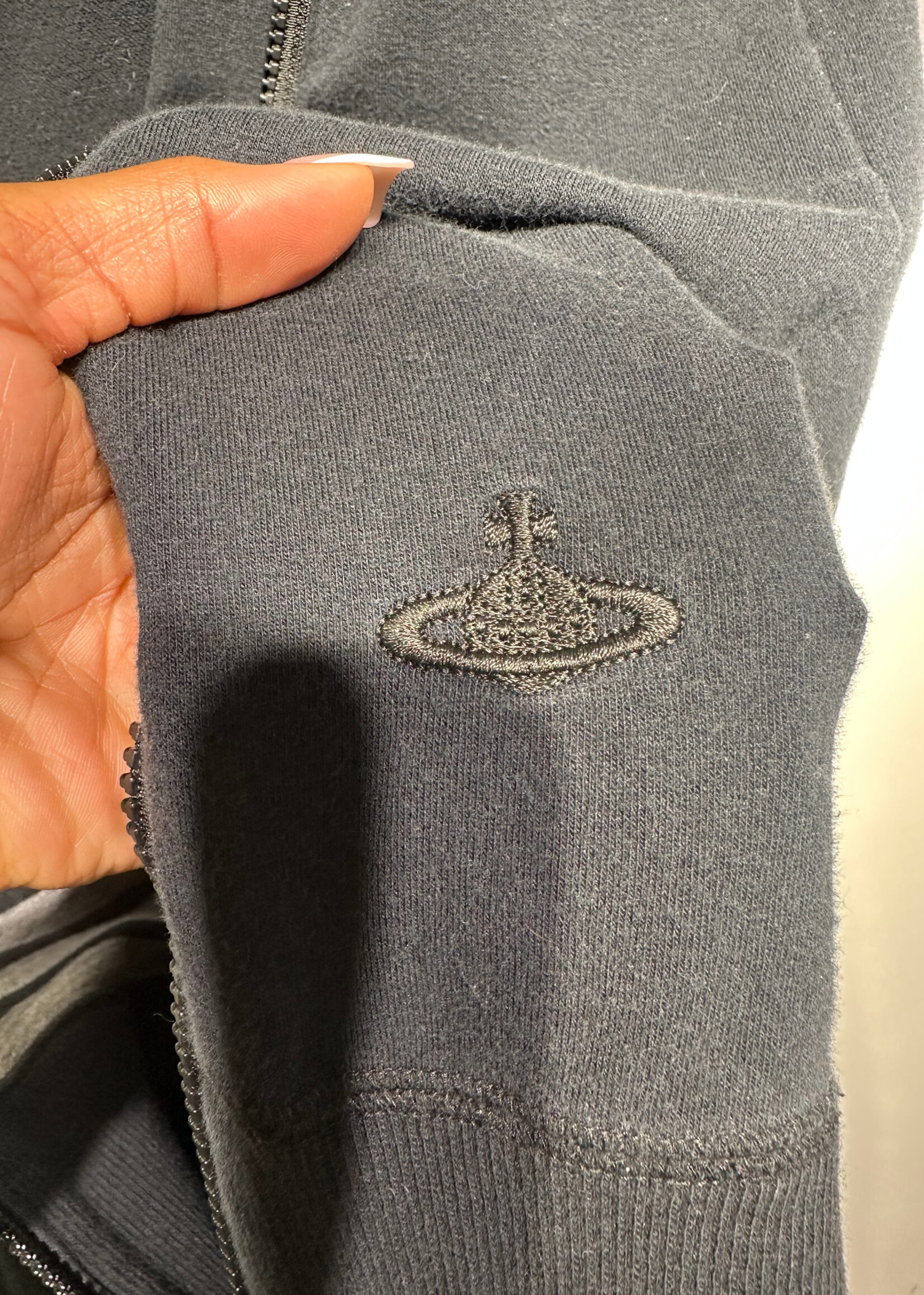 Vivienne Westwood Black Short Sleeve Jacket Fem M