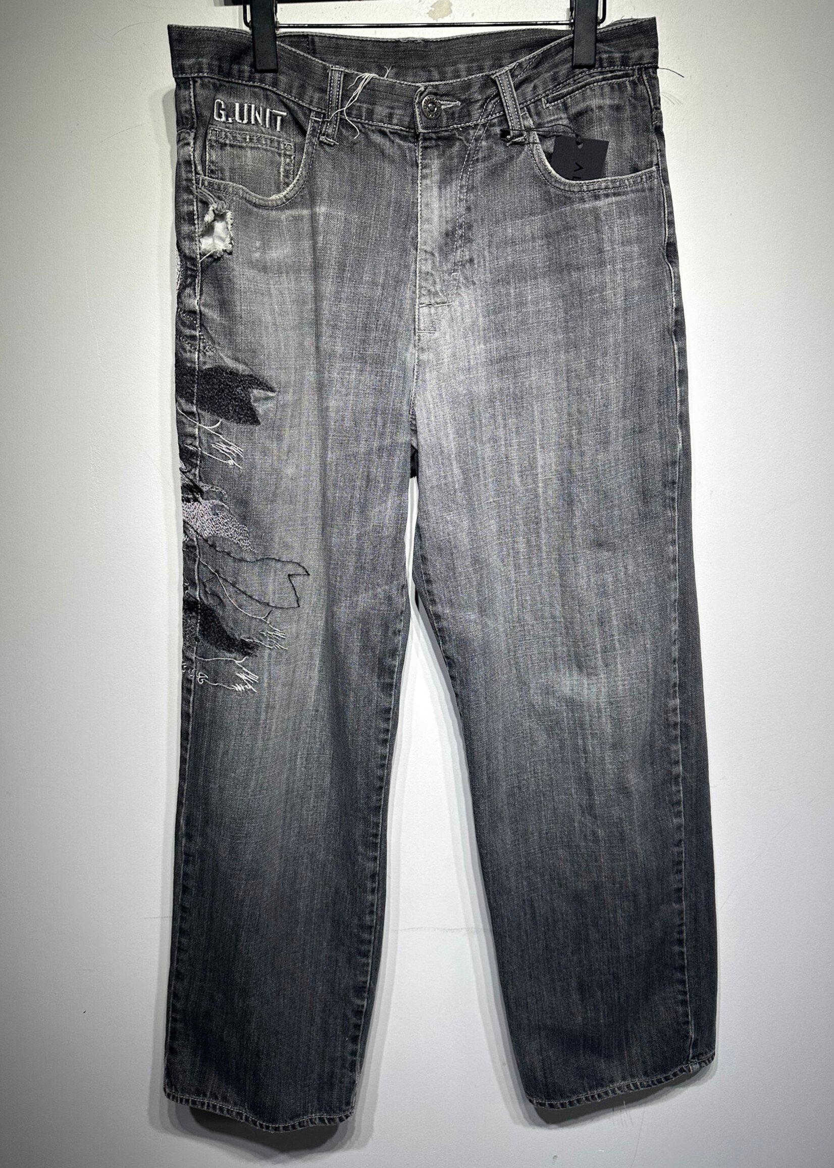 G Unit Black Baggy Jeans Masc 32