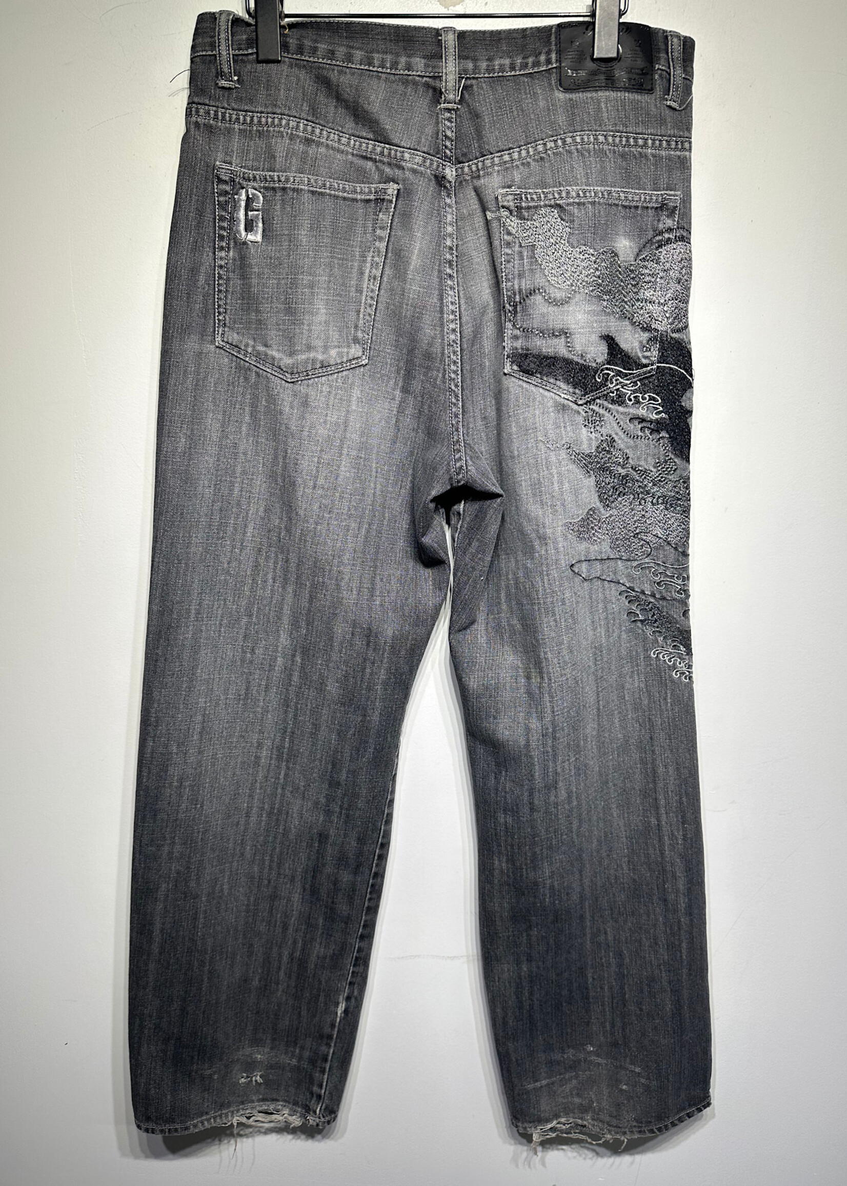 G Unit Black Baggy Jeans Masc 32