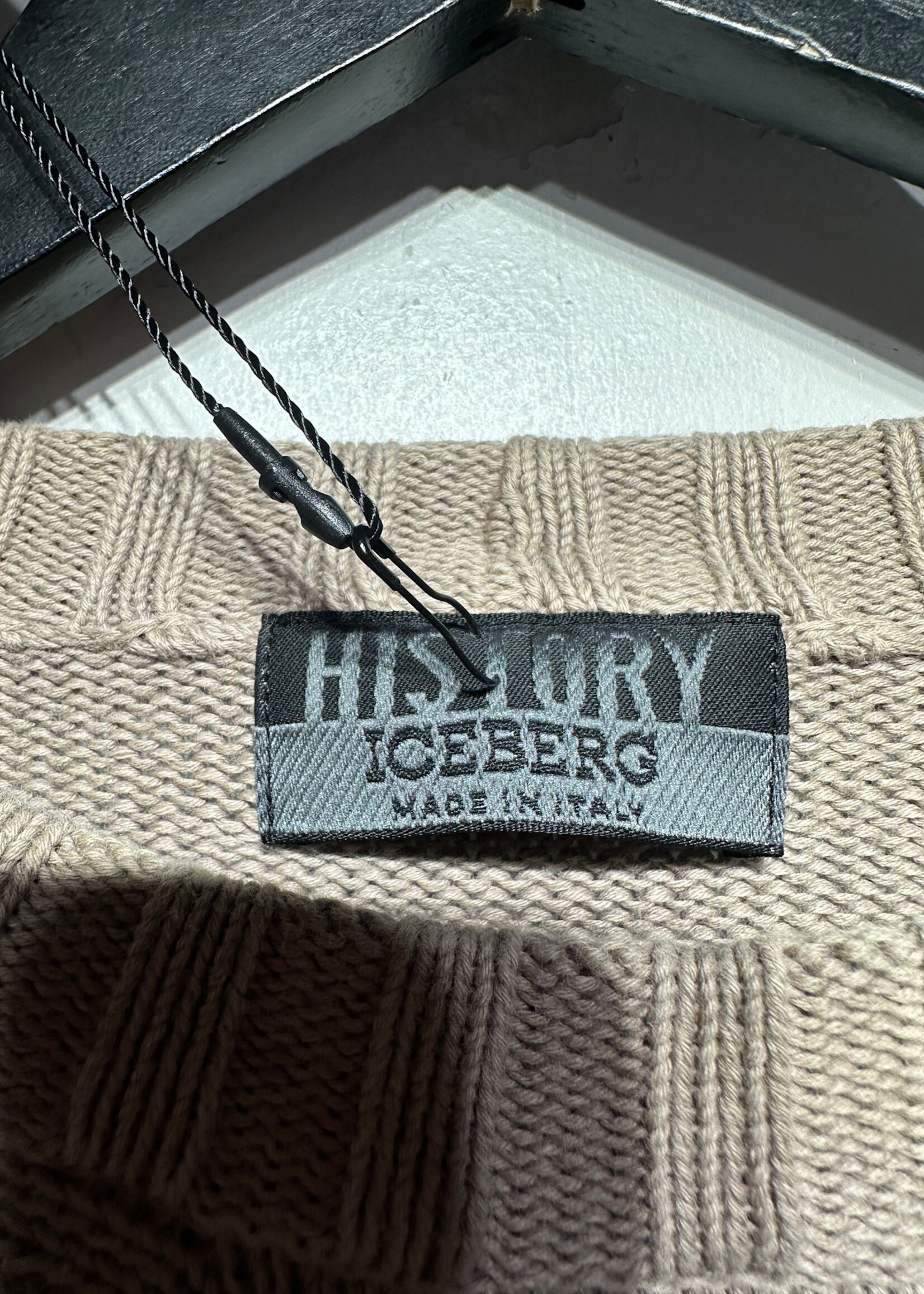 Iceberg 90S Tri Color Sweater L/XL