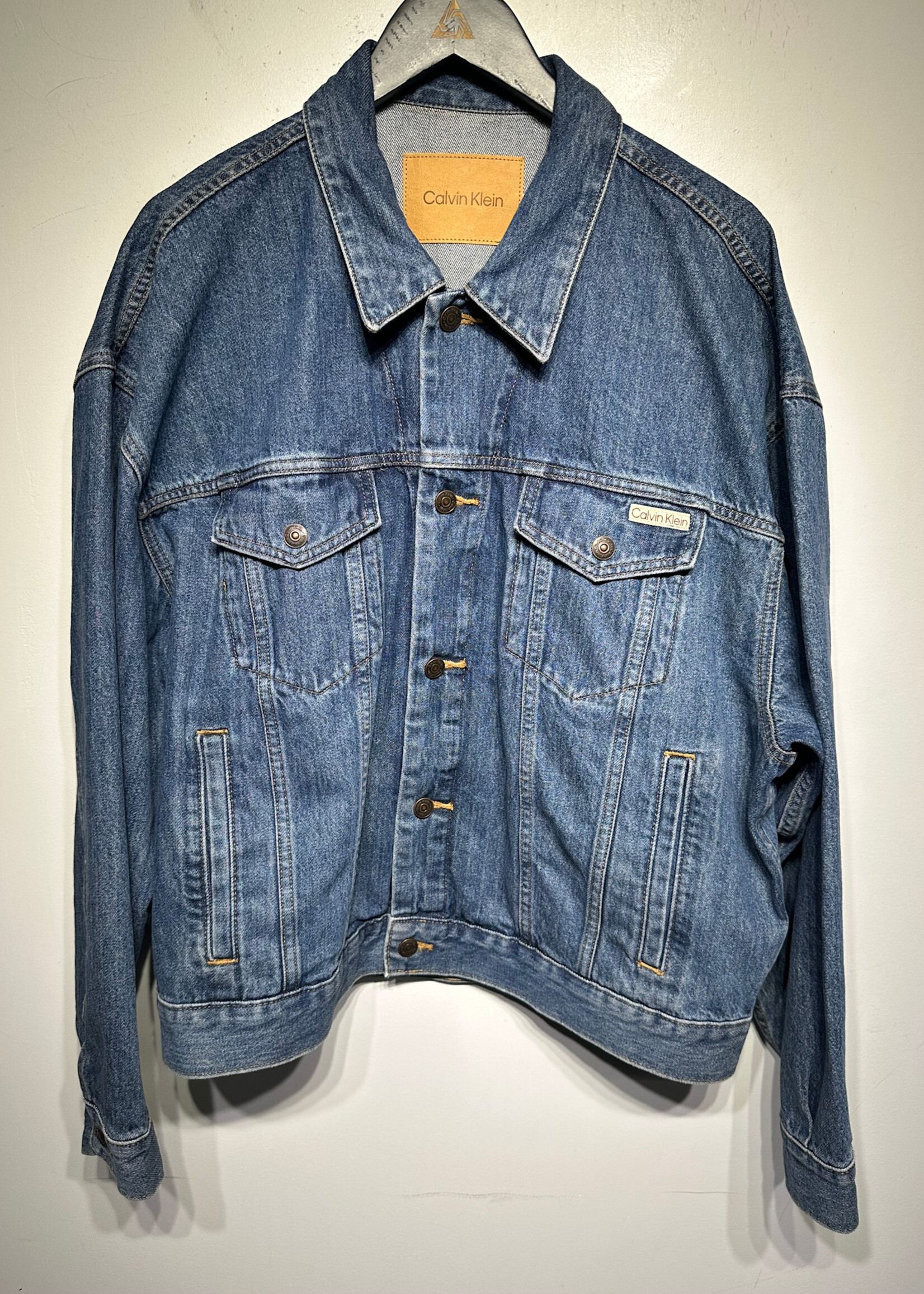 Calvin Klein Mid Wash Jean Jacket Masc L