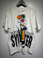 Jerry Leigh Vintage Sylvester White Tee Fits L/XL