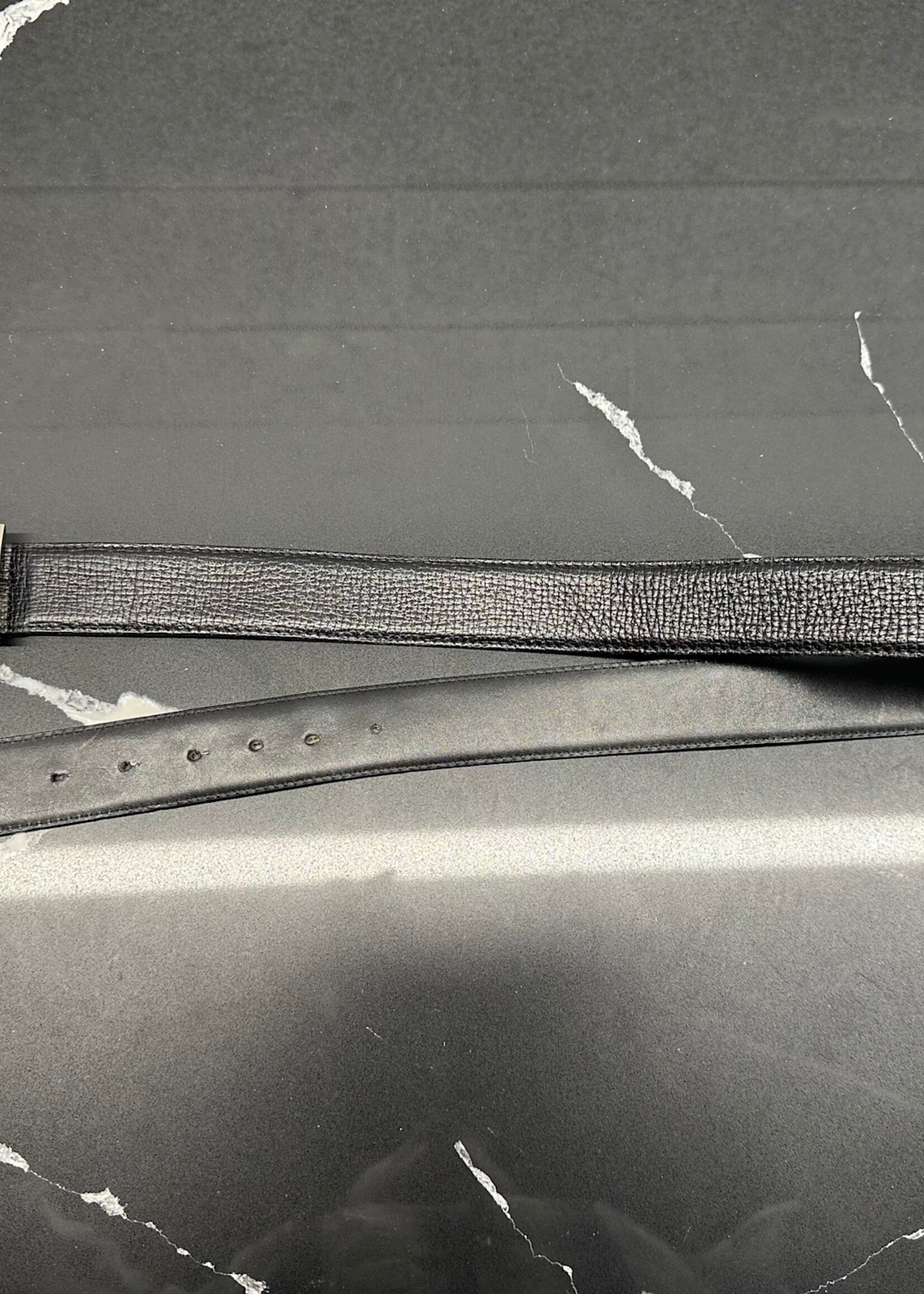 Dolce & Gabbana Silver Square Buckle Belt OS