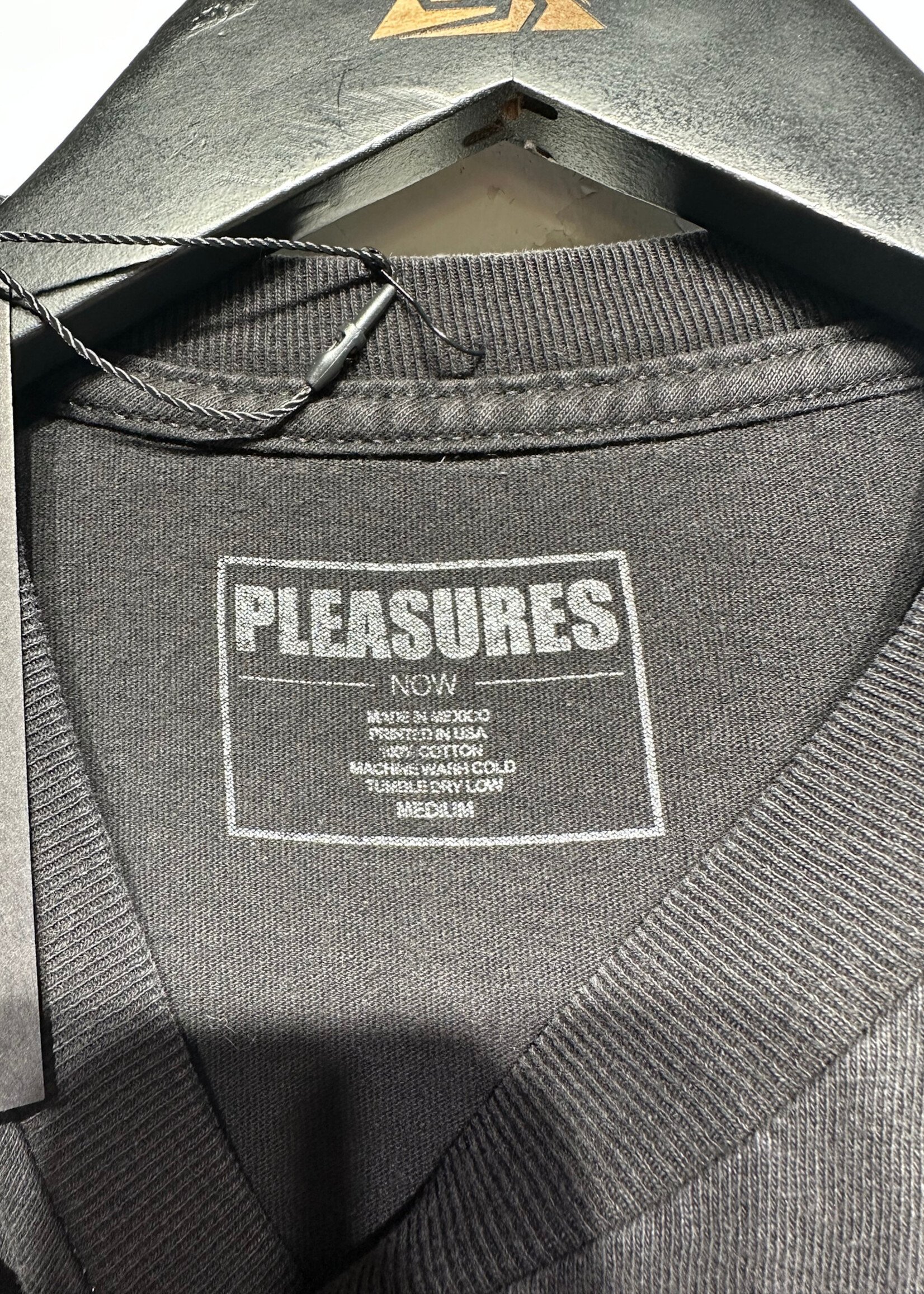 Pleasures A Girl Is A Gun White Tee XL