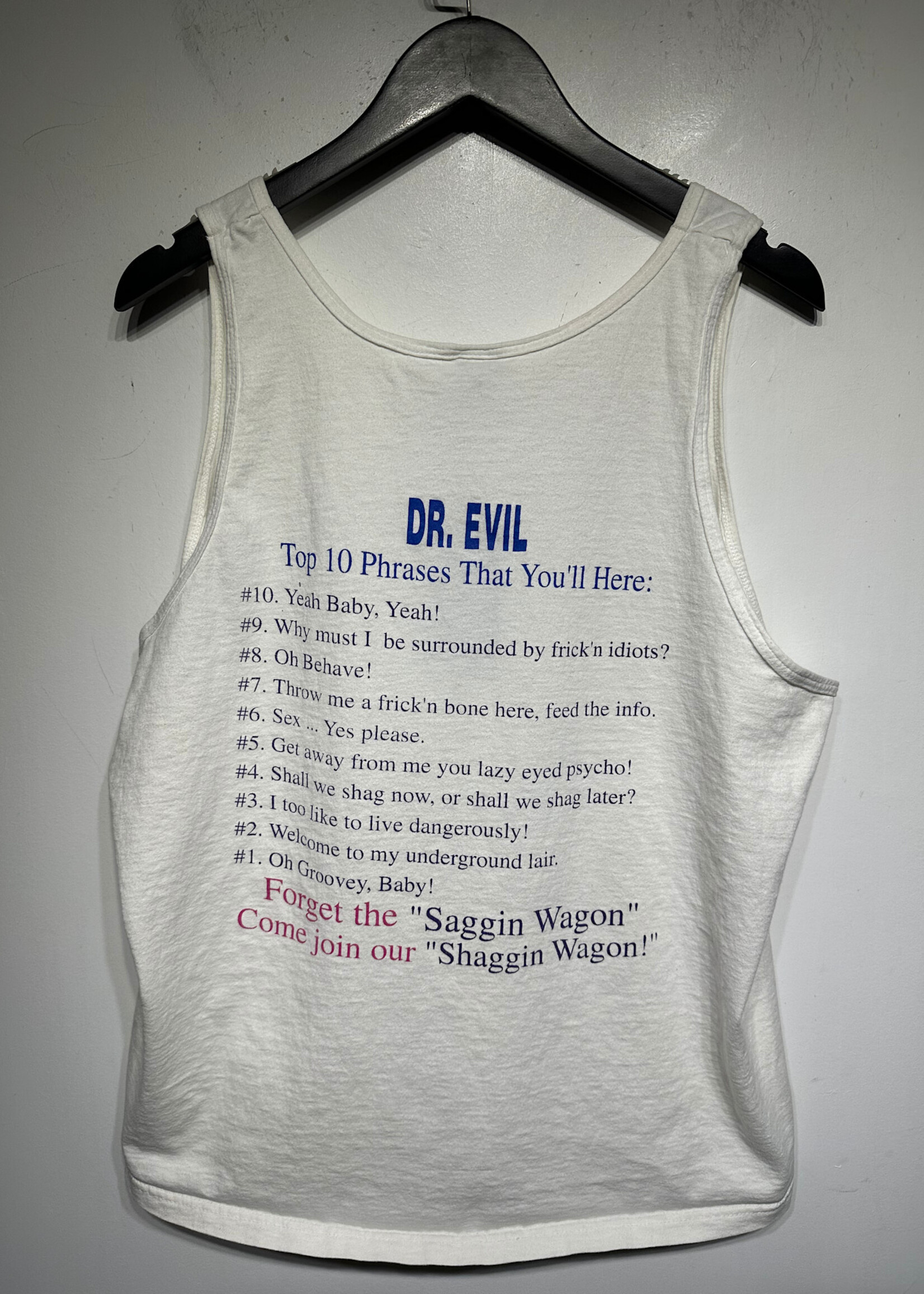 International Team Of Mystery White Tank XL Masc