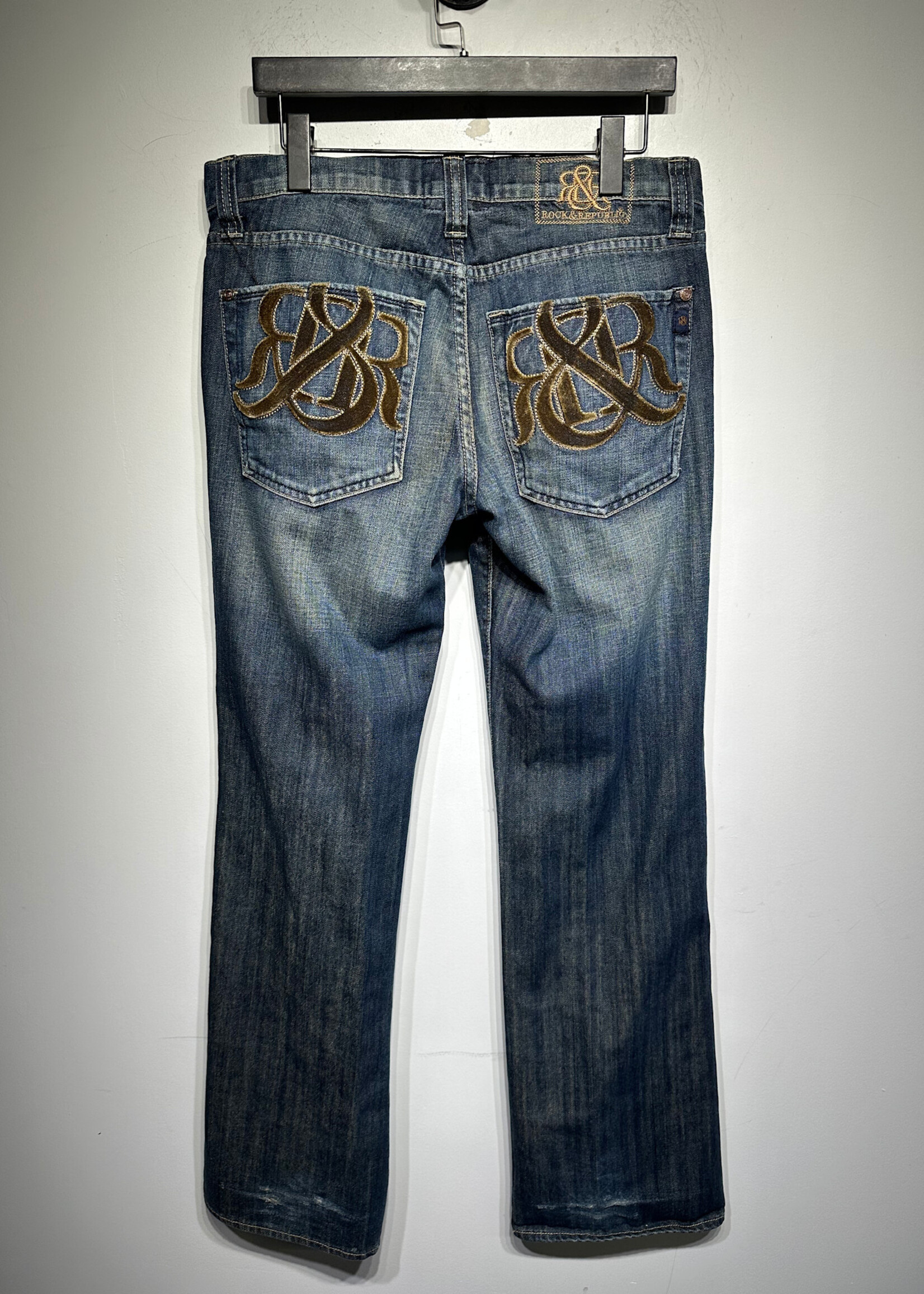 Rock Republic Sandwash Flared Jeans Masc 32
