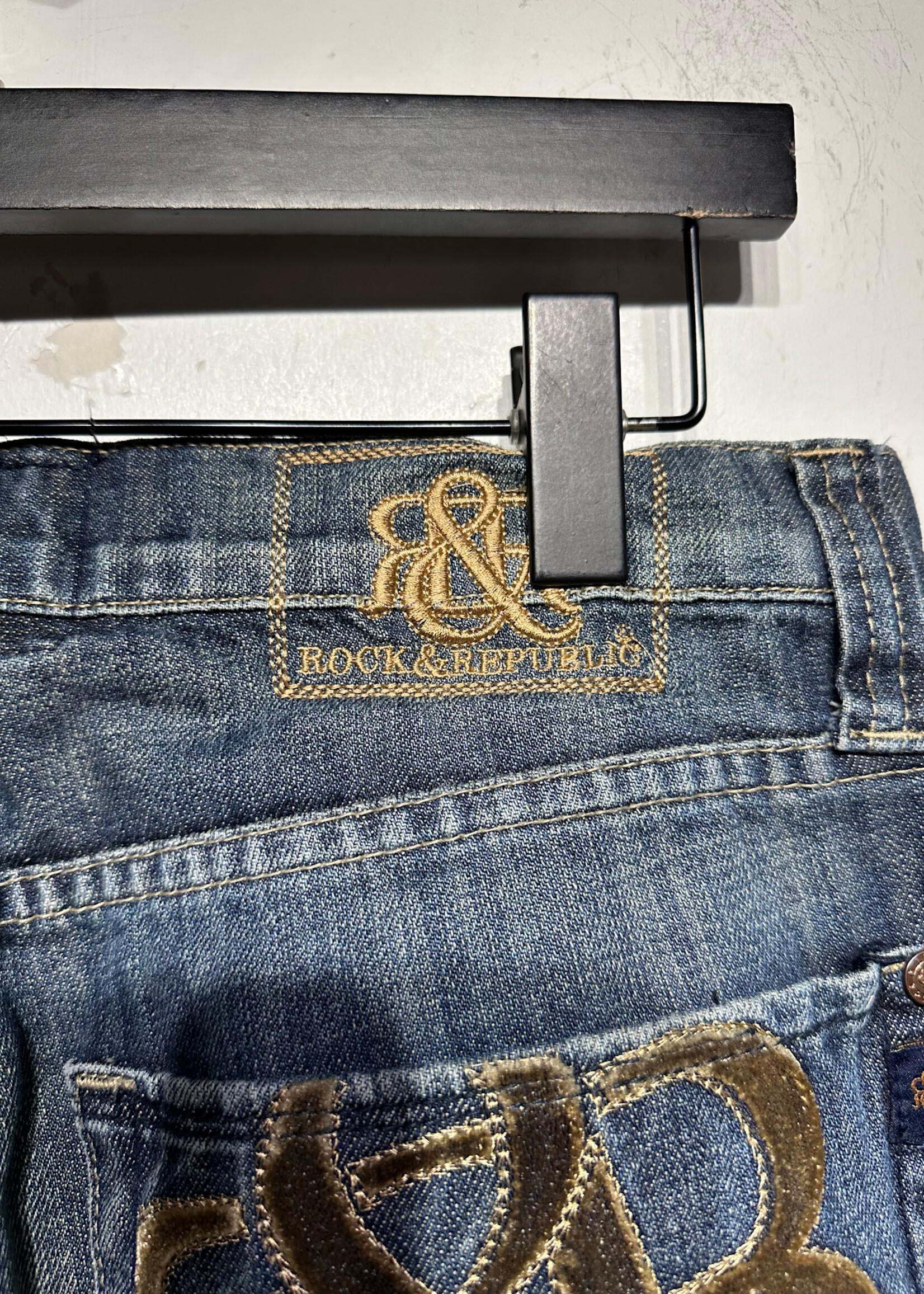 Rock Republic Sandwash Flared Jeans Masc 32