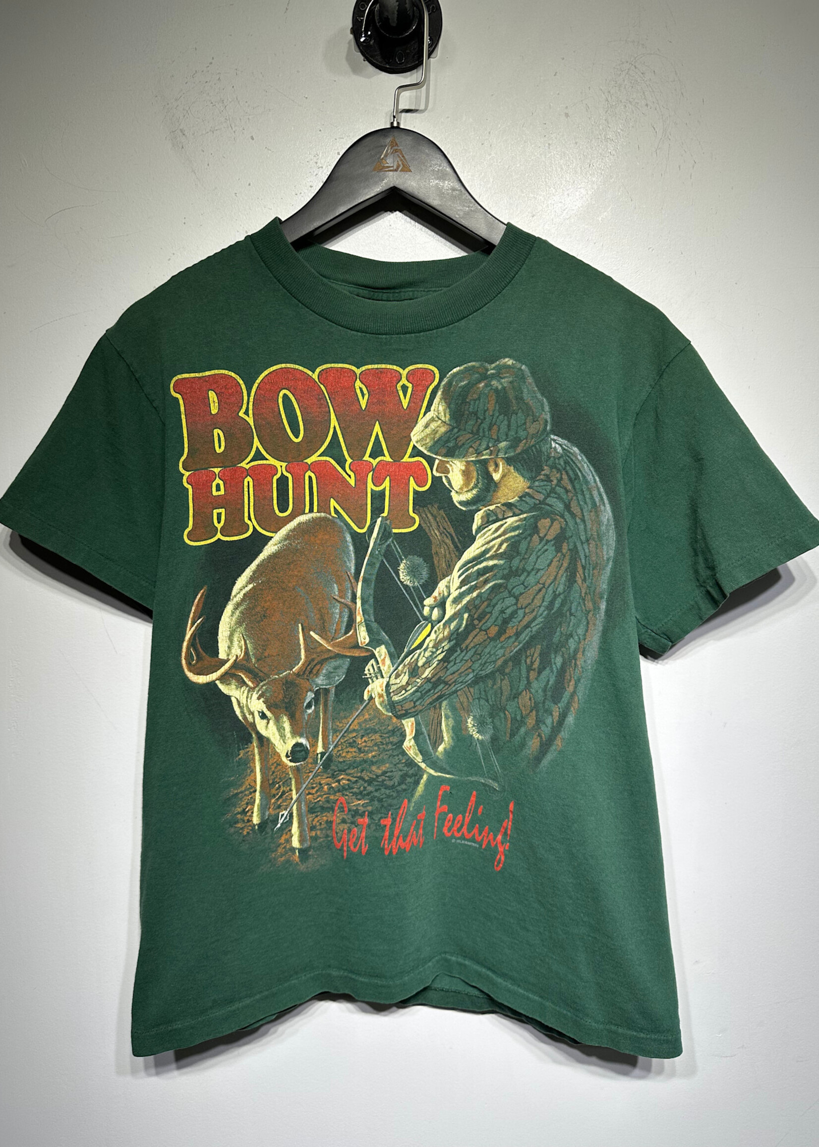 Got That Feeling Deer Hunting Green Tee M