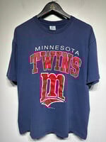 Minnesota Twins Blue Red Vtg Starter Tee L