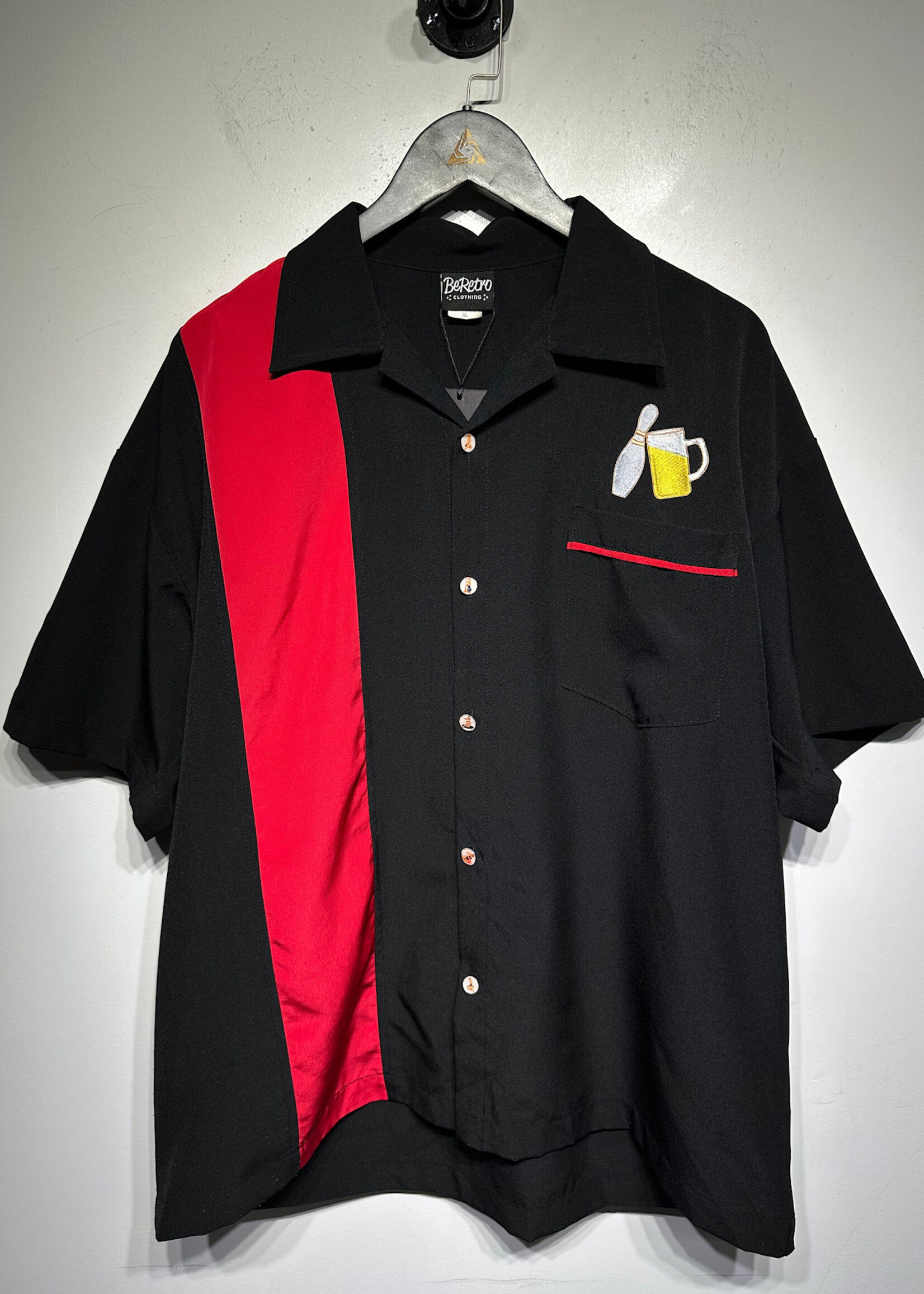 Be Retro Bowling Shirt XL